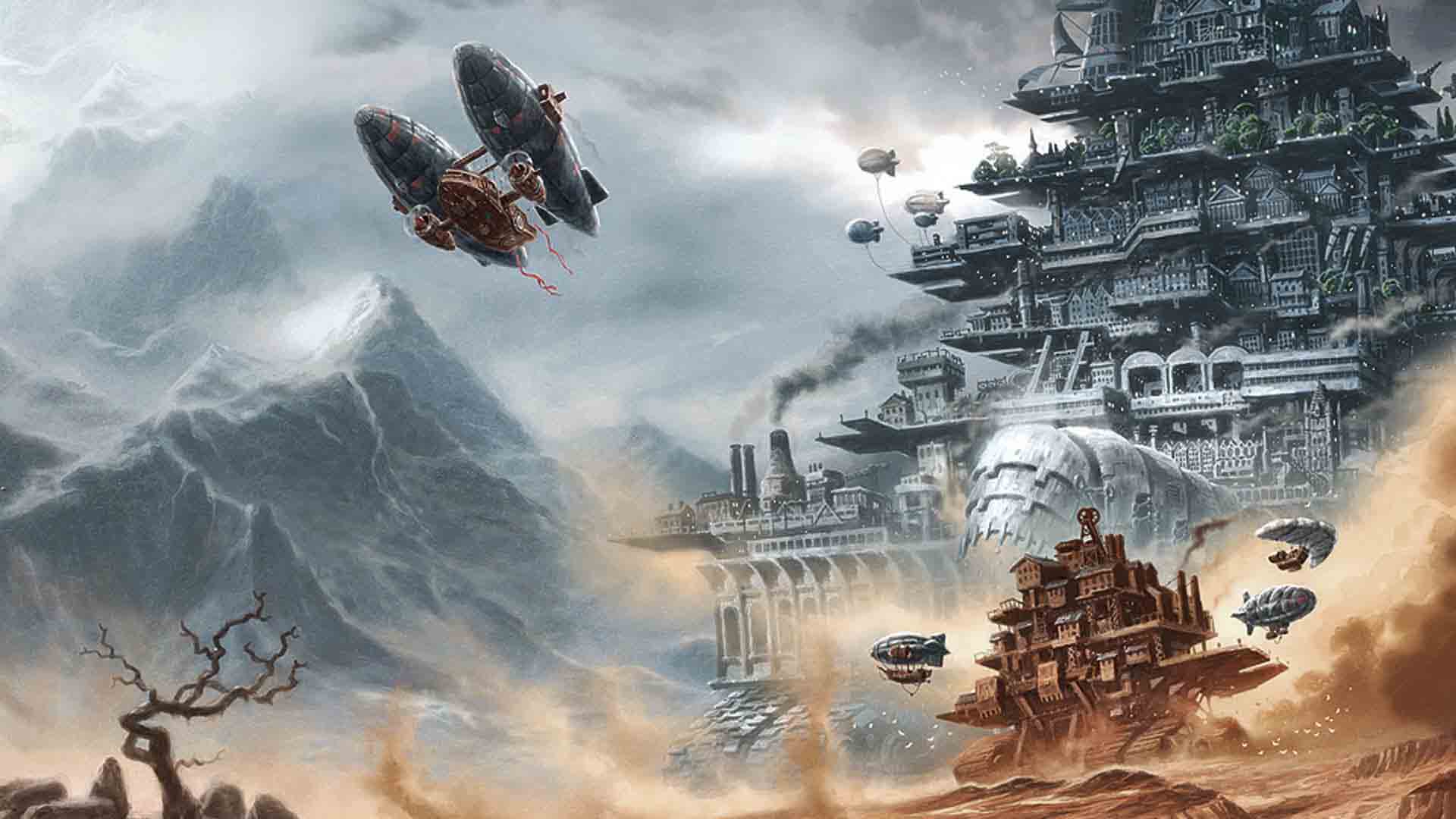 Mortal Engines 2018 Movie Still Hidden Temple Wallpapers