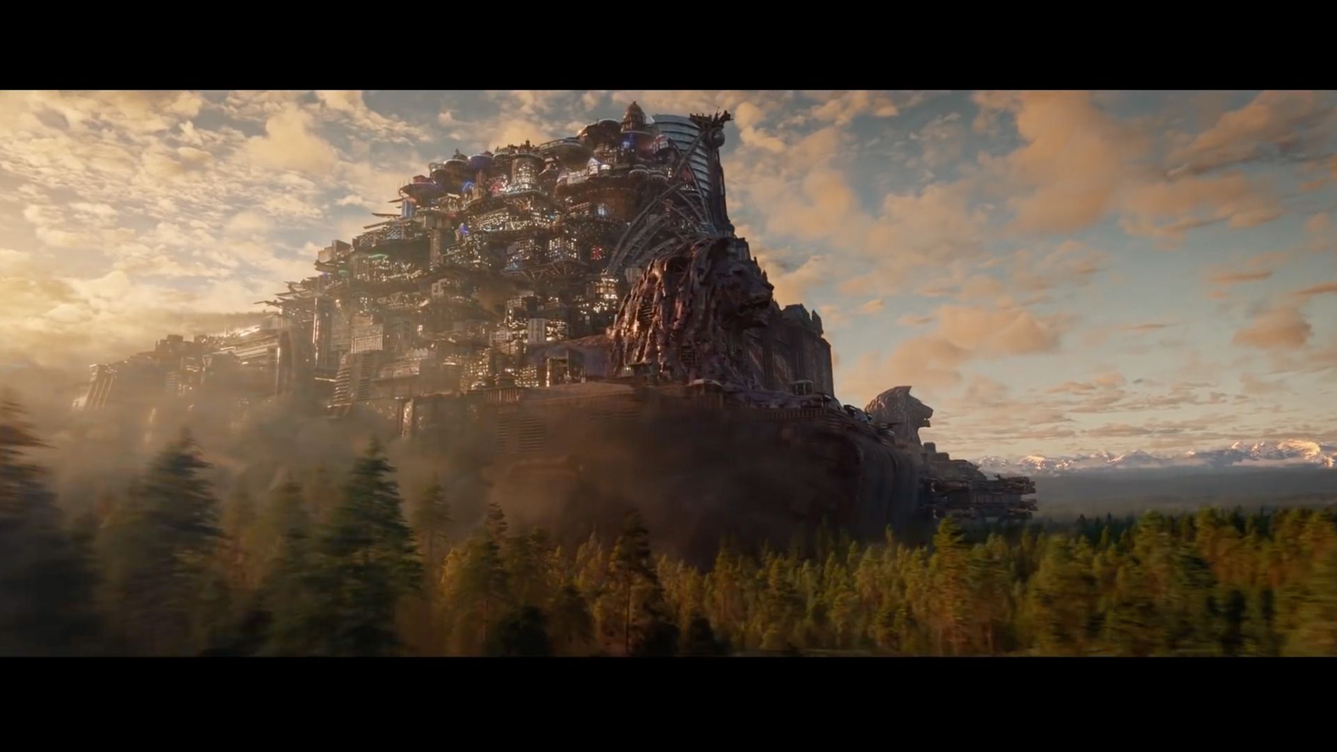 Mortal Engines 2018 Movie Still Hidden Temple Wallpapers