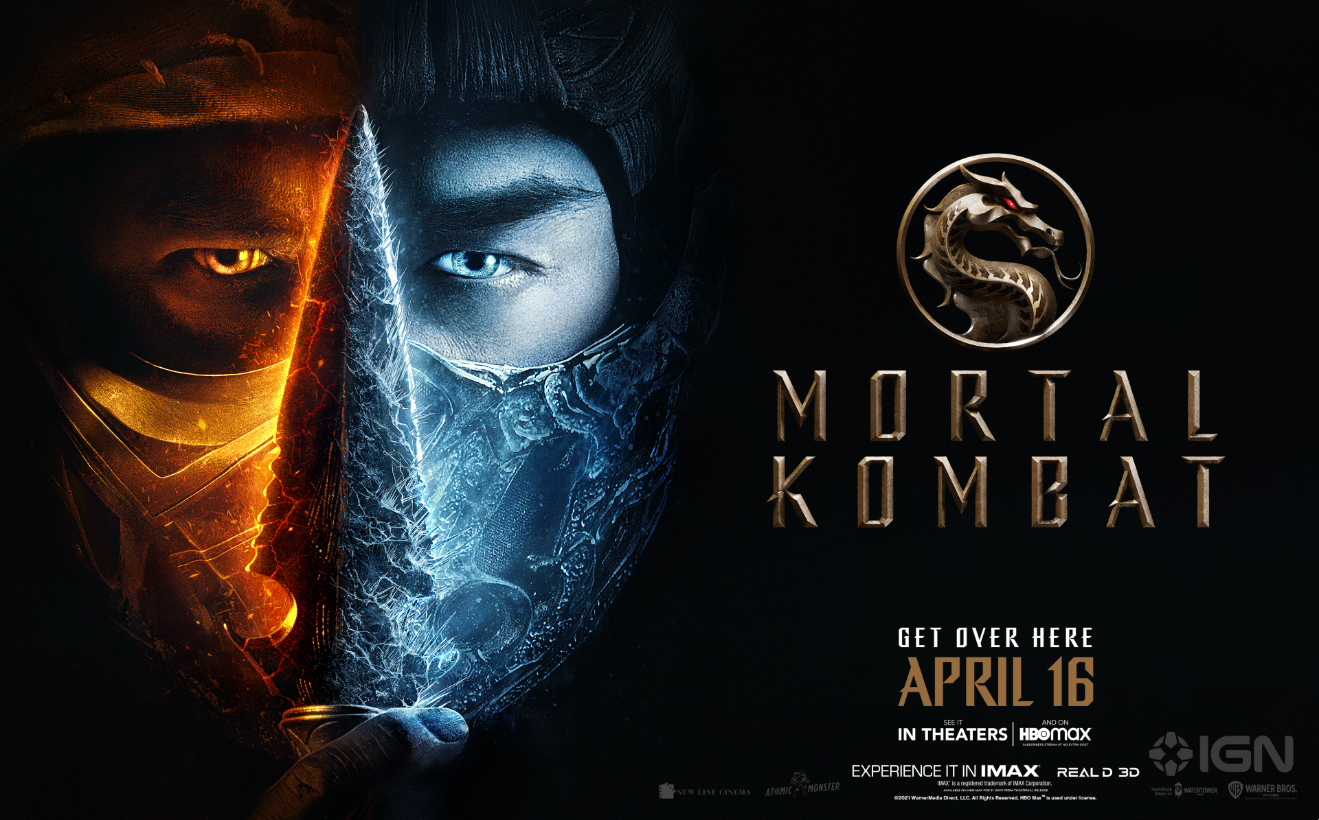 Mortal Kombat Movie Official Poster Wallpapers