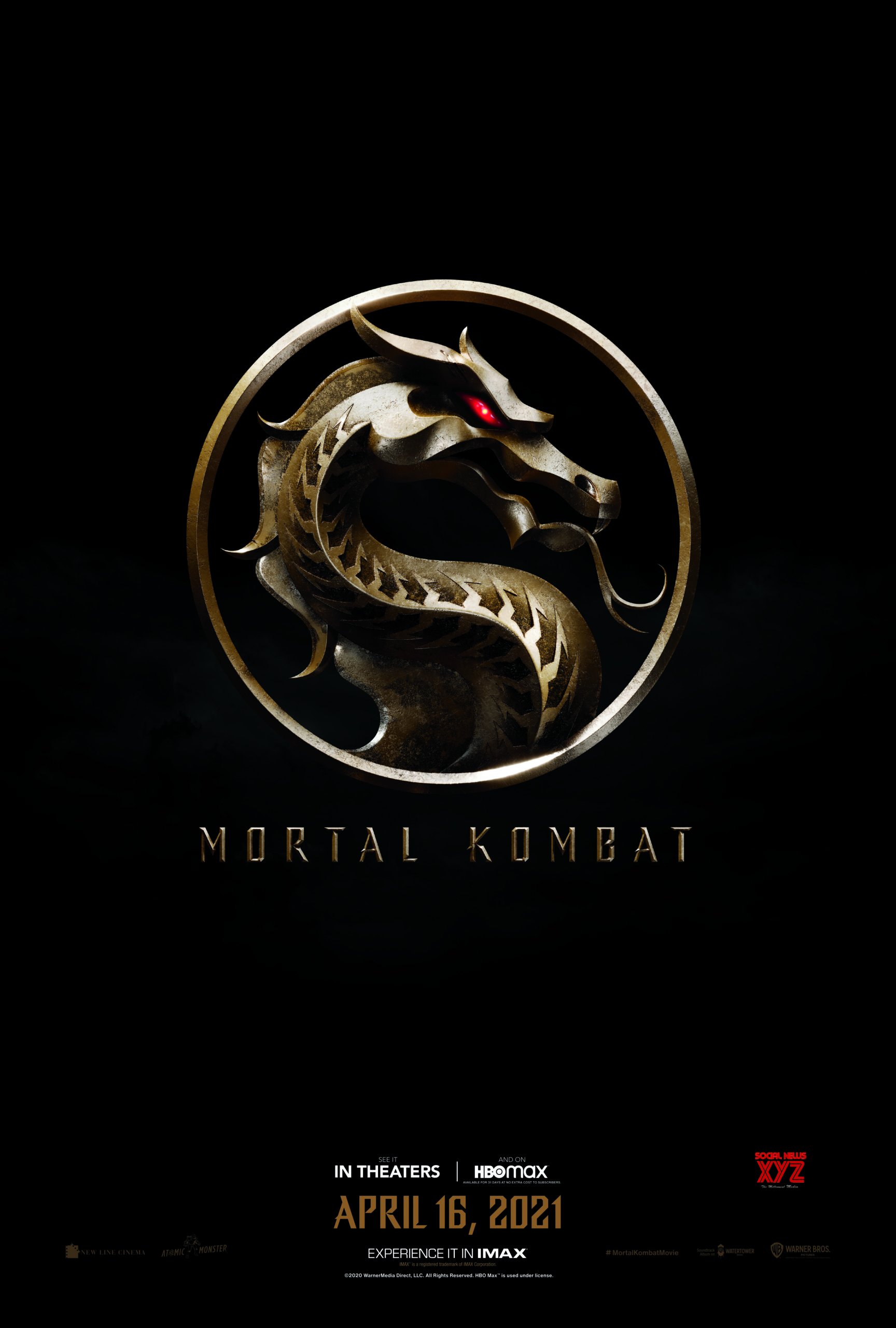 Mortal Kombat Movie Official Poster Wallpapers