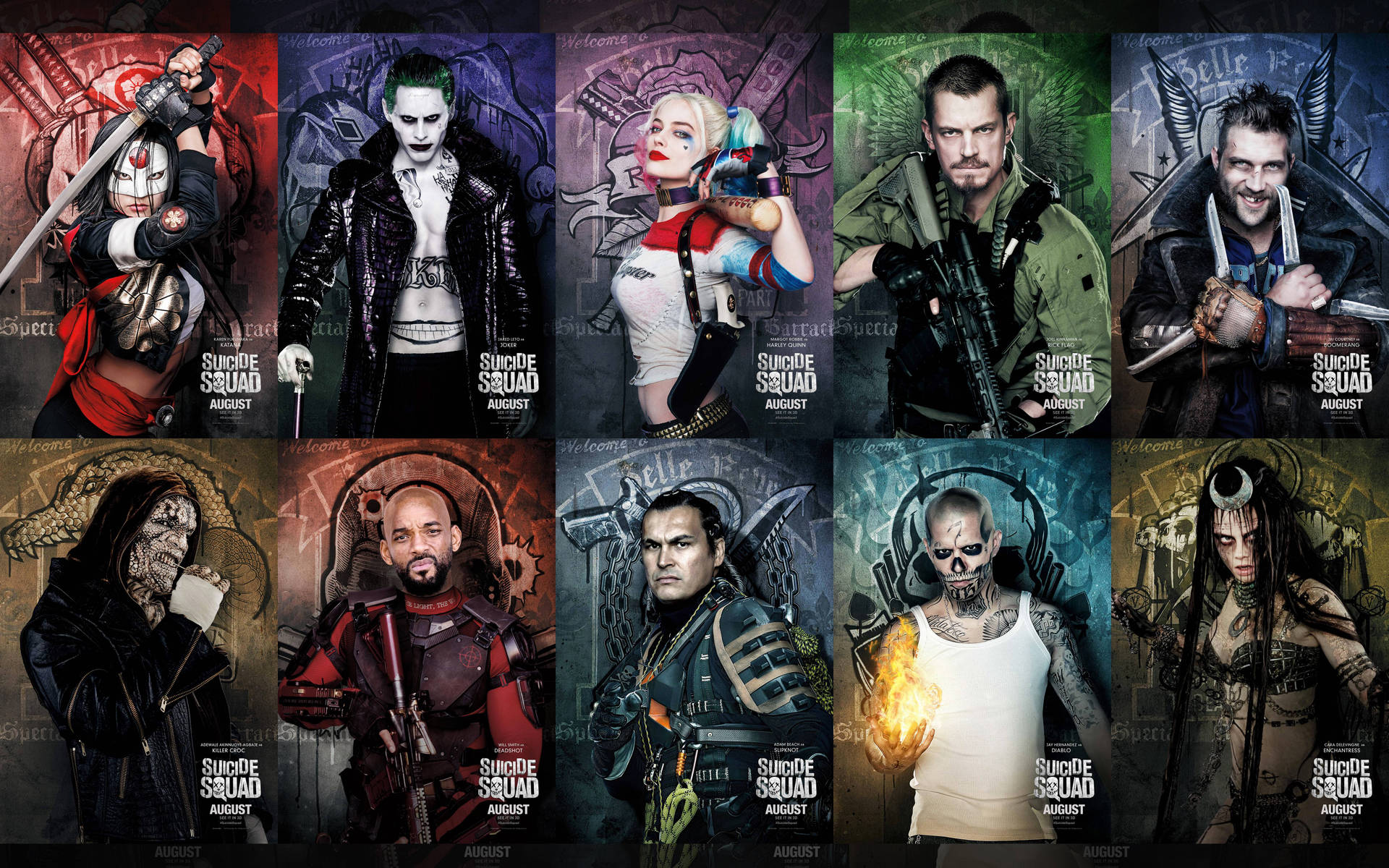 Movie Poster Of The Suicide Squad Wallpapers