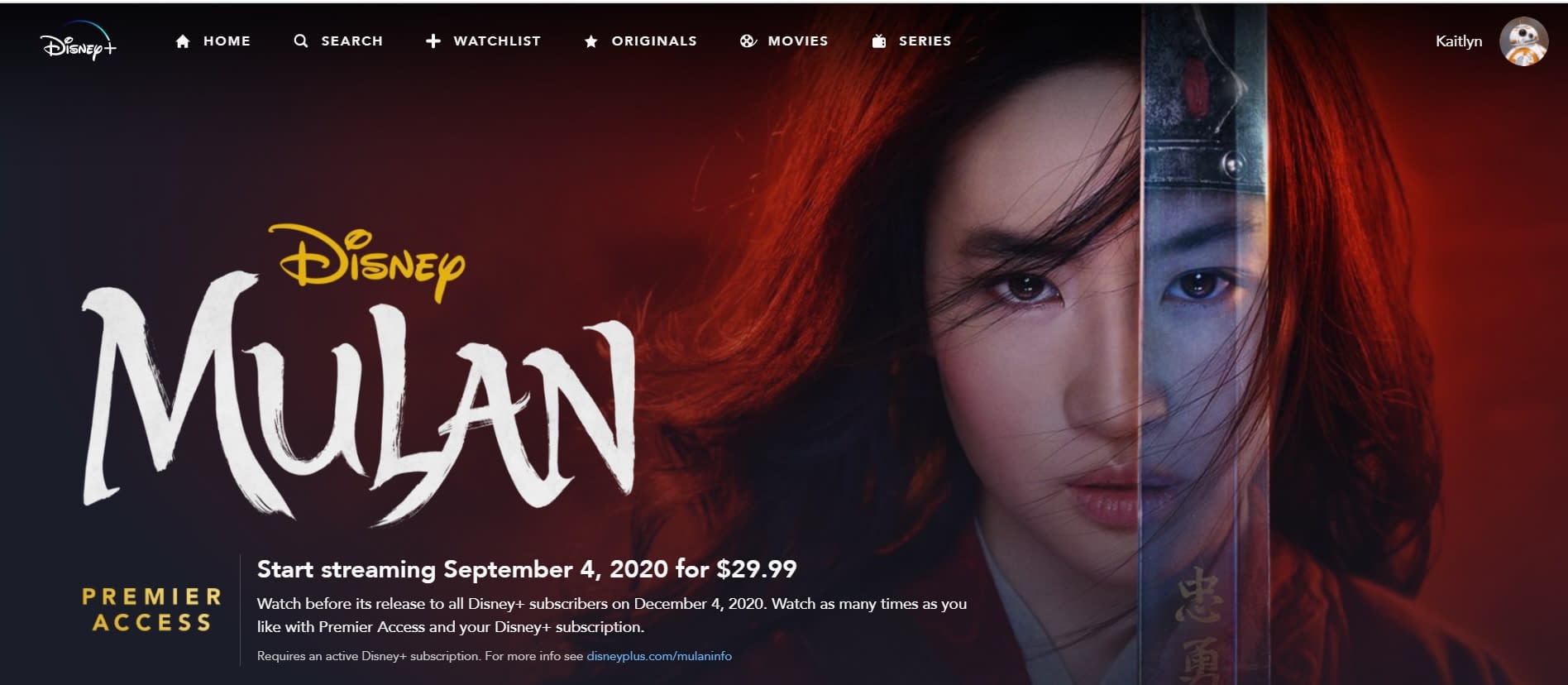 Mulan 2020 Movie Wallpapers