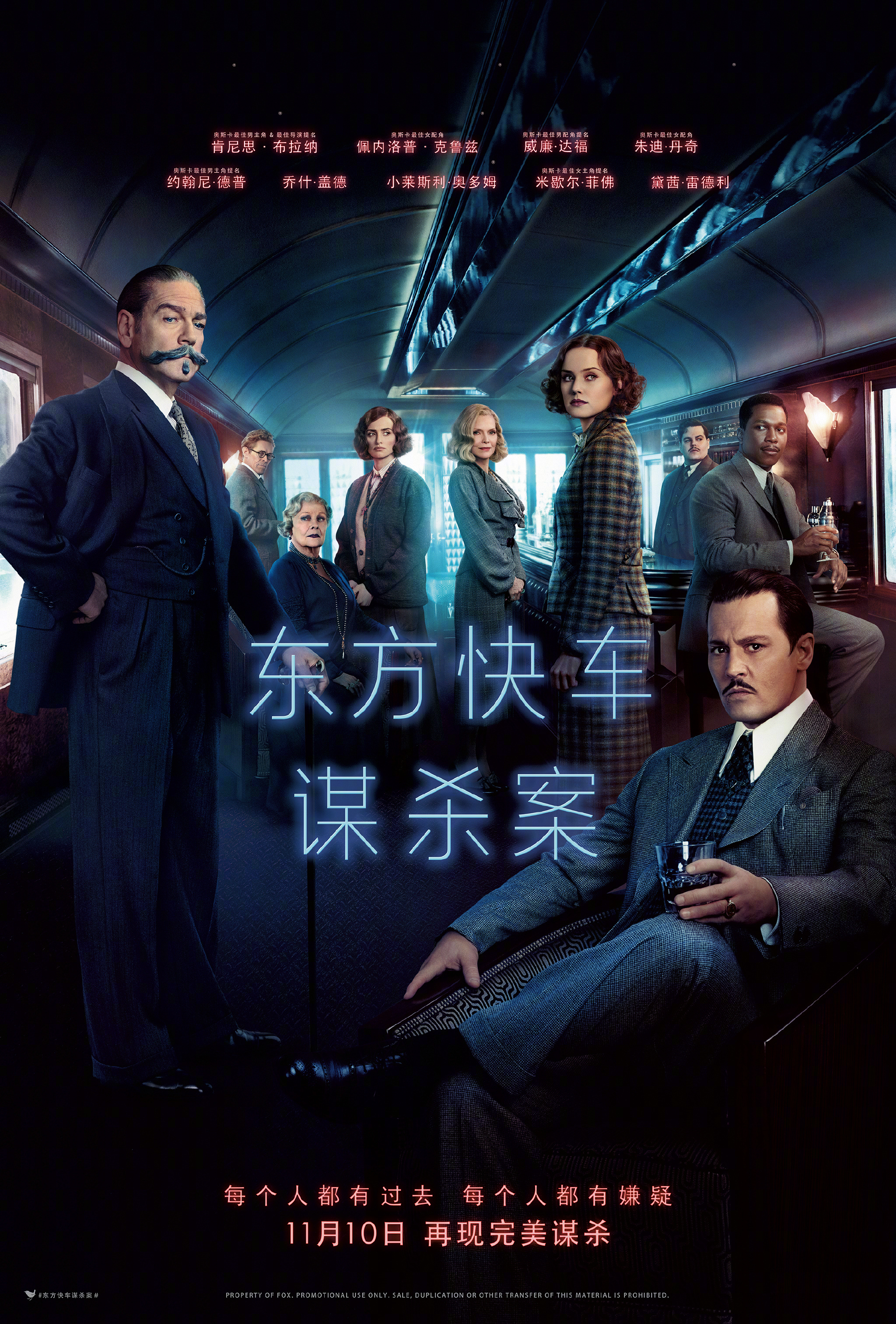 Murder On The Orient Express Poster Wallpapers