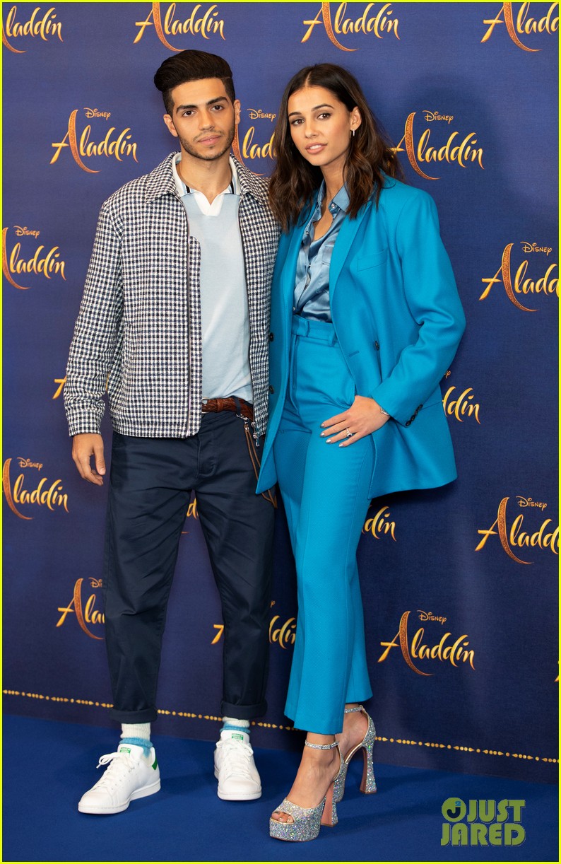 Naomi Scott And Mena Massoud In Aladdin Movie Image Wallpapers