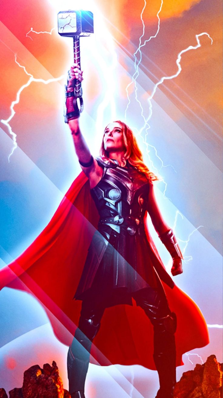 Natalie Portman As Thor Fanart Wallpapers