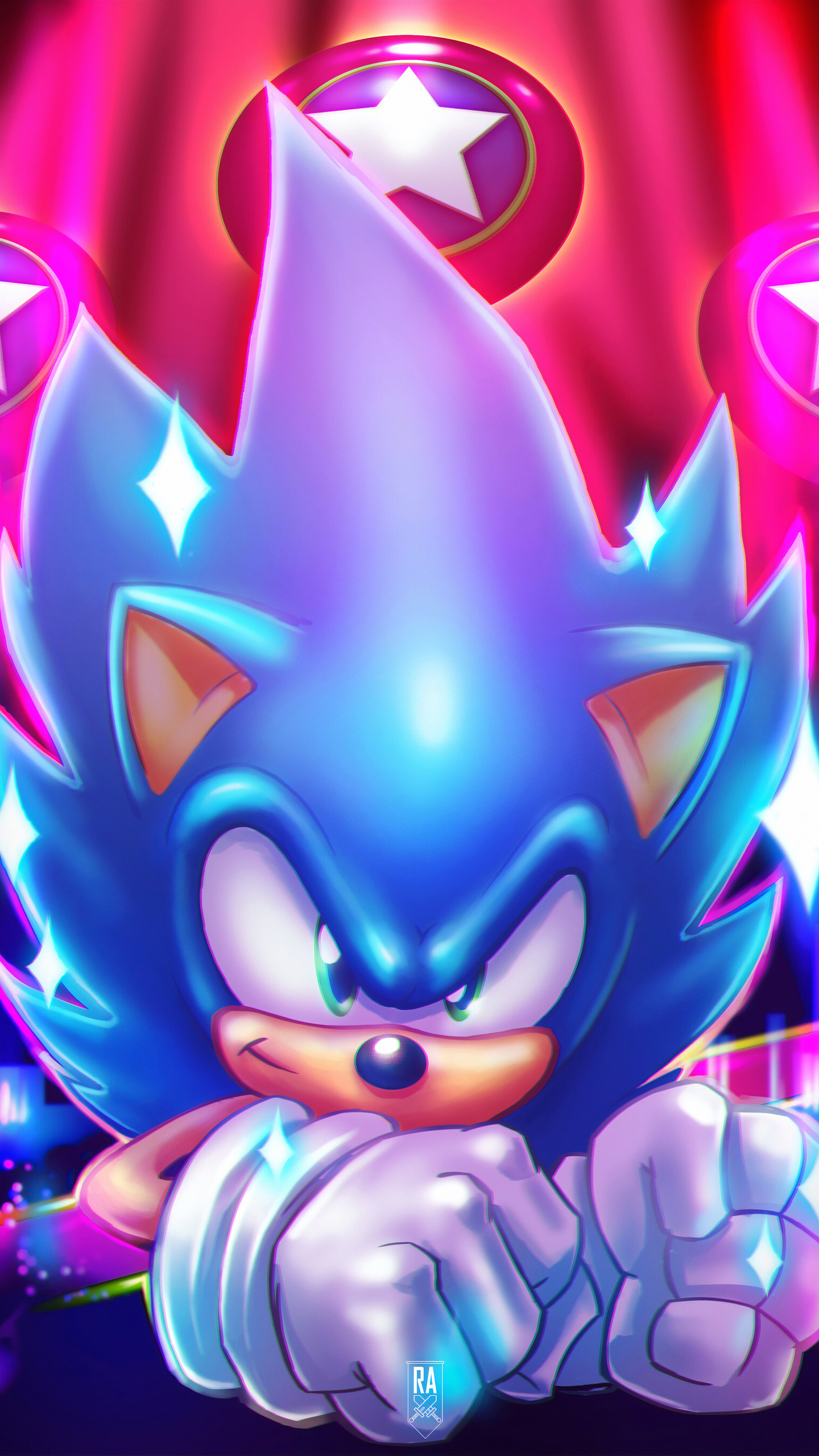 New Sonic The Hedgehog Art Wallpapers