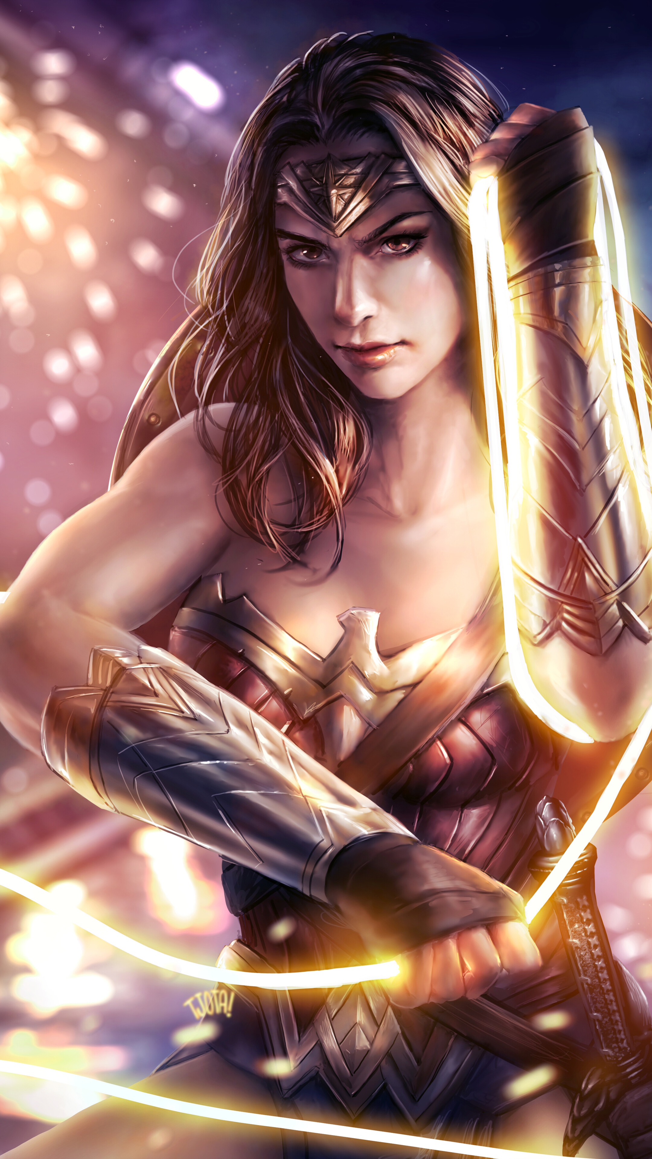 New Wonder Woman 84 Art Wallpapers