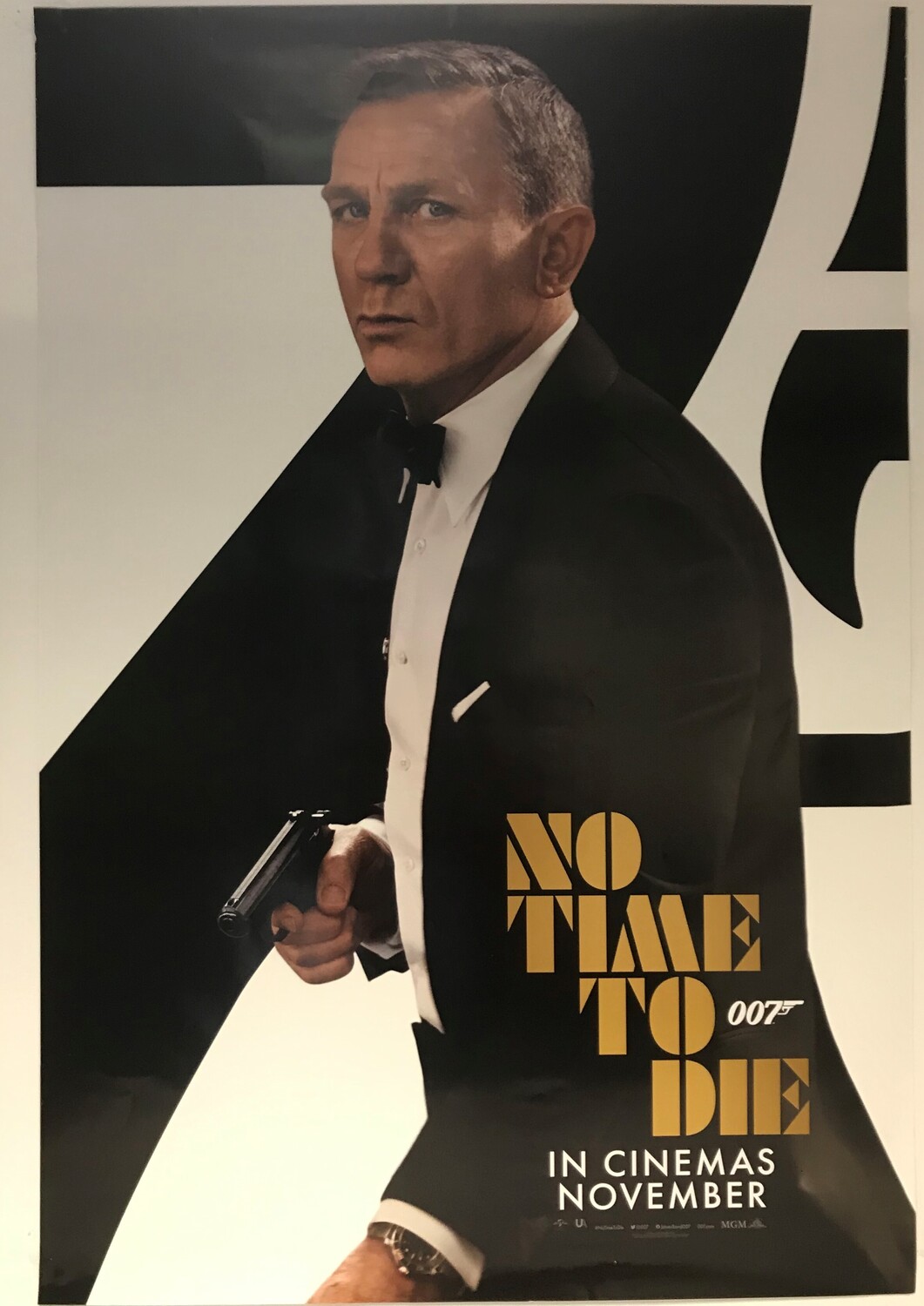 No Time To Die Daniel Craig As James Bond Wallpapers