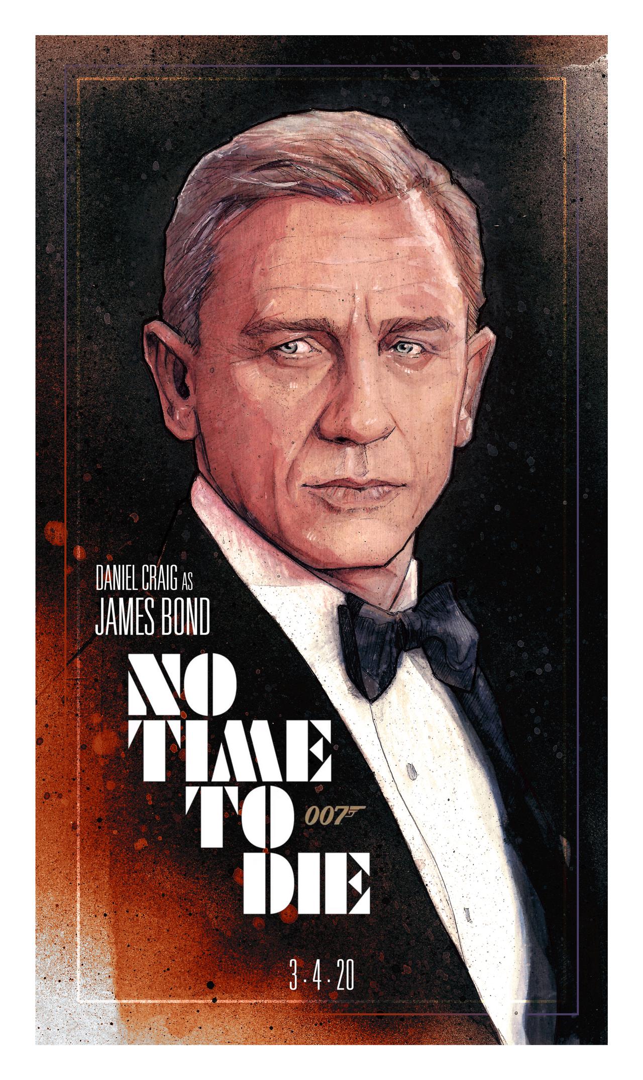 No Time To Die Daniel Craig As James Bond Wallpapers