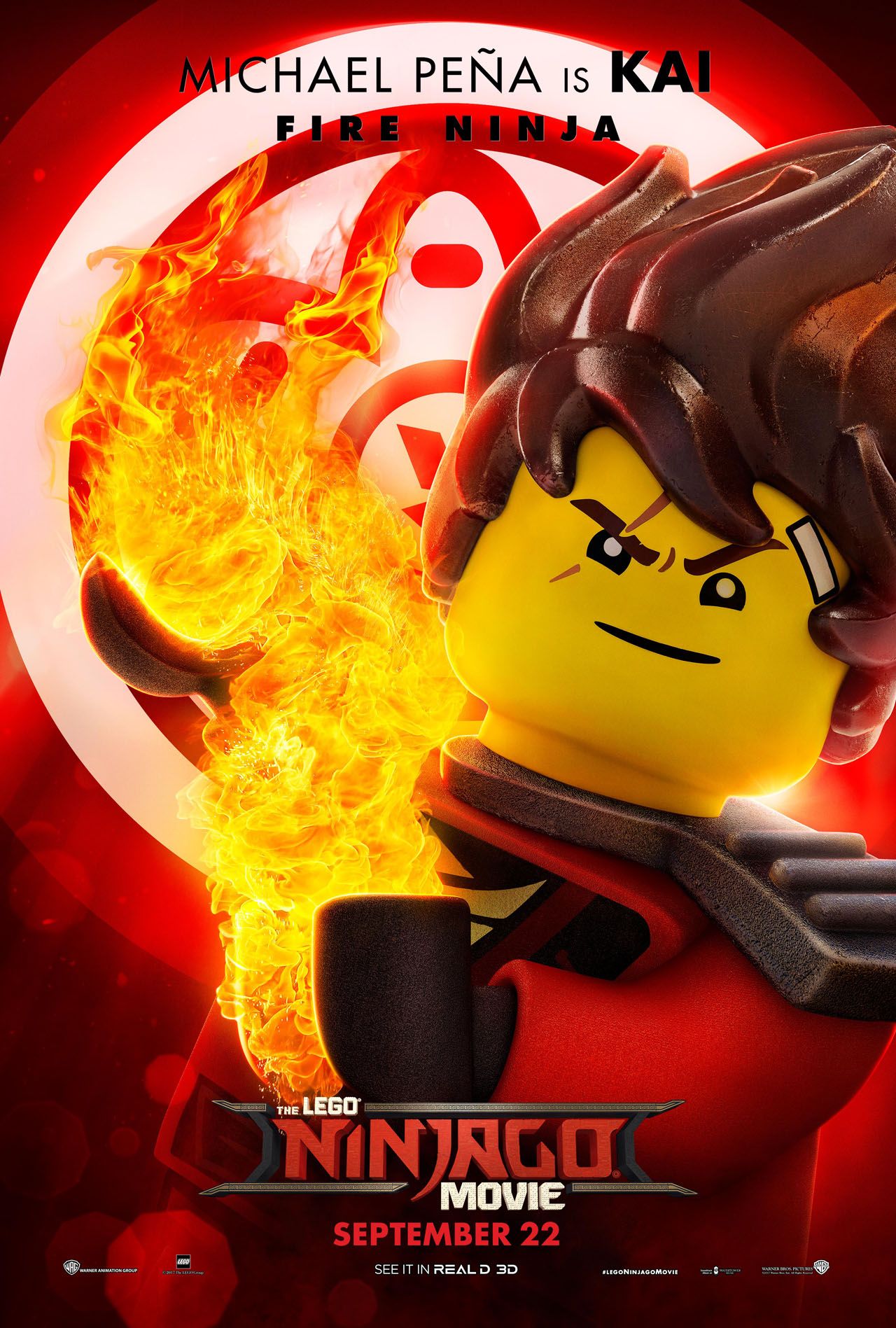 Nya From Kai - The Lego Ninjago Movie Wallpapers