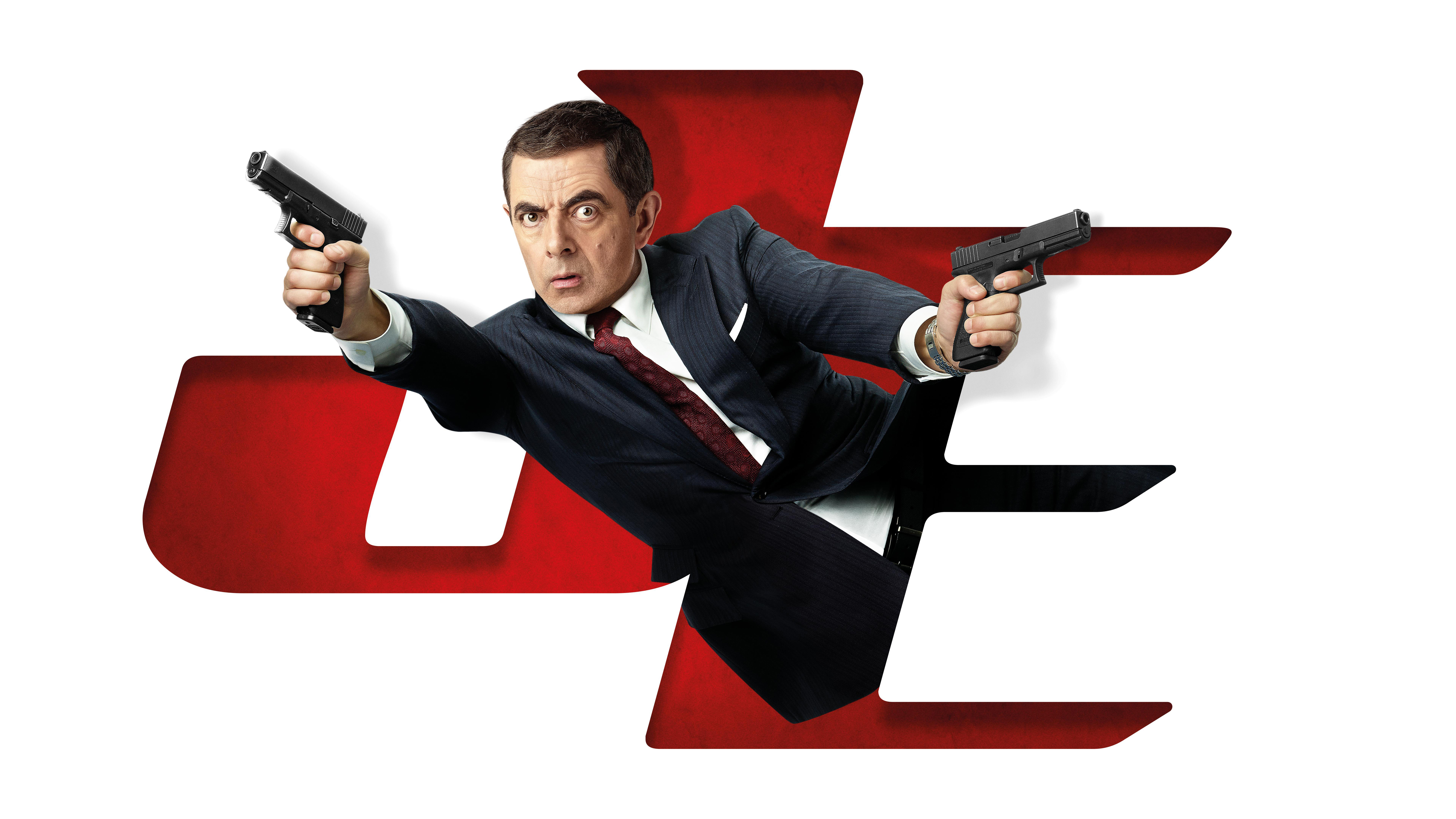 Olga Kurylenko And Rowan Atkinson In Johnny English 3 Wallpapers