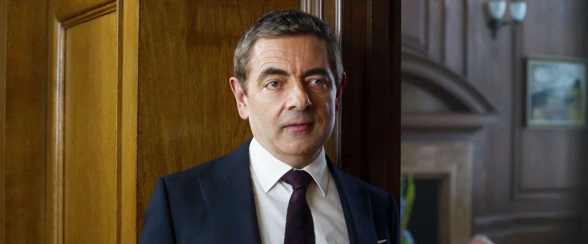 Olga Kurylenko And Rowan Atkinson In Johnny English 3 Wallpapers