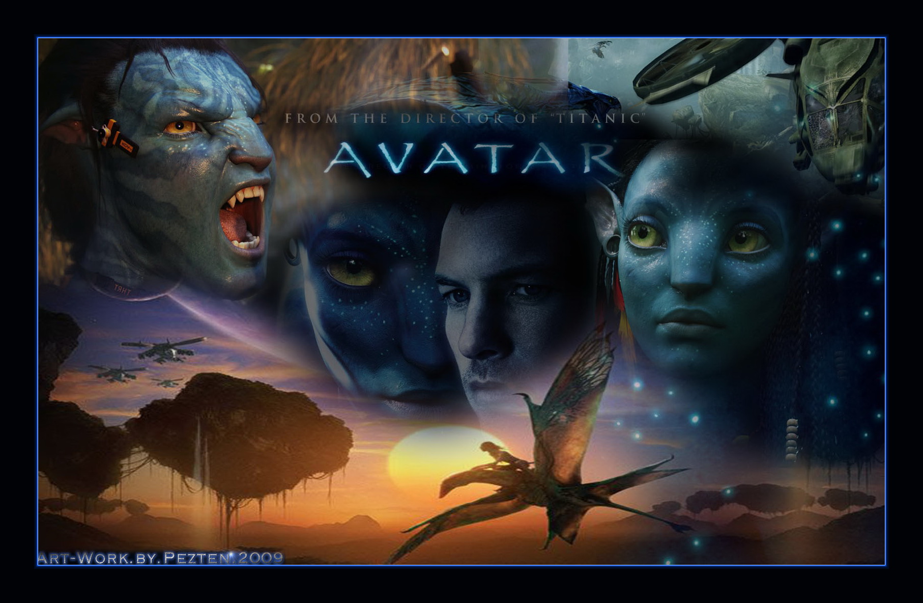 Original Avatar Movie Poster Wallpapers