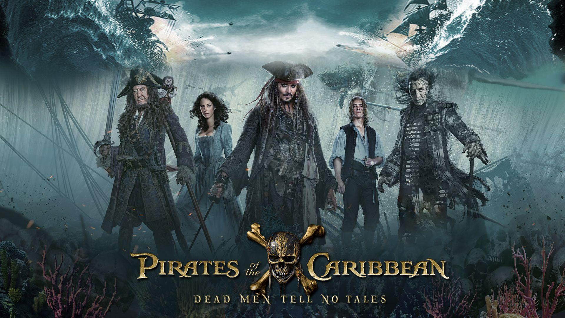 Pirates Of The Caribbean Dead Men Tell No Tales Movie Cast Poster Wallpapers