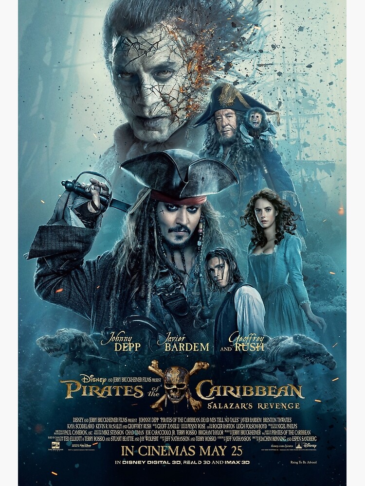 Pirates Of The Caribbean Dead Men Tell No Tales Movie Cast Poster Wallpapers