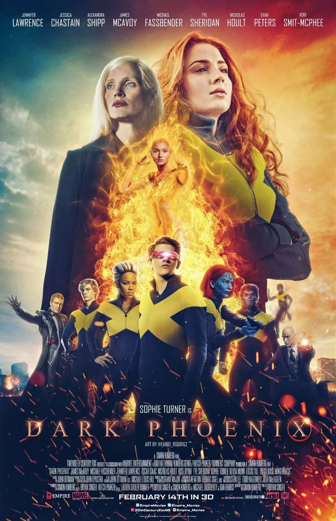 Poster Of Dark Phoenix Movie Wallpapers