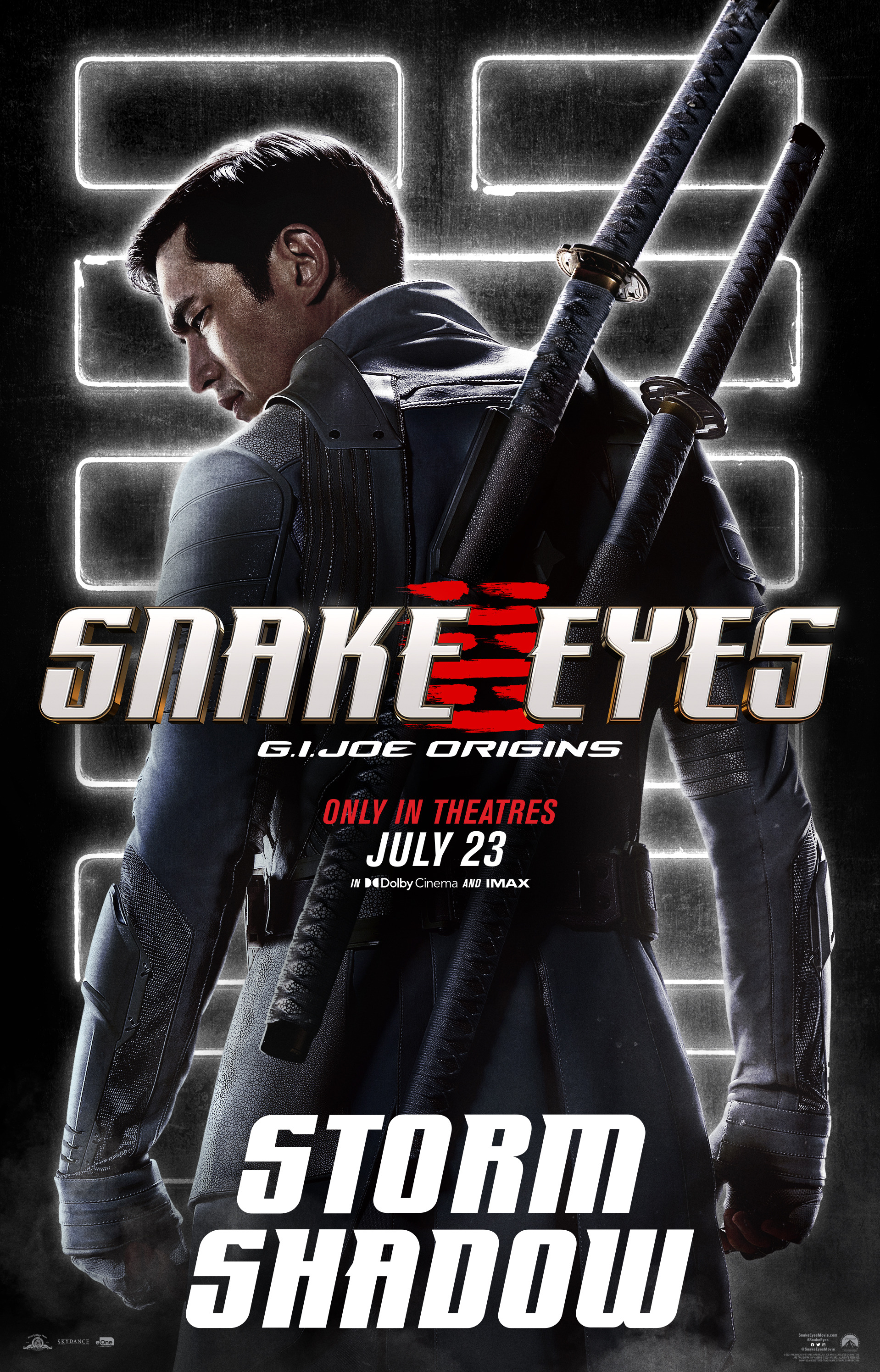 Poster Of Snake Eyes G.I. Joe Origins 2021 Movie Wallpapers