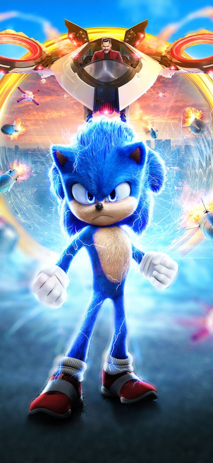 Poster Of Sonic The Hedgehog Movie Wallpapers