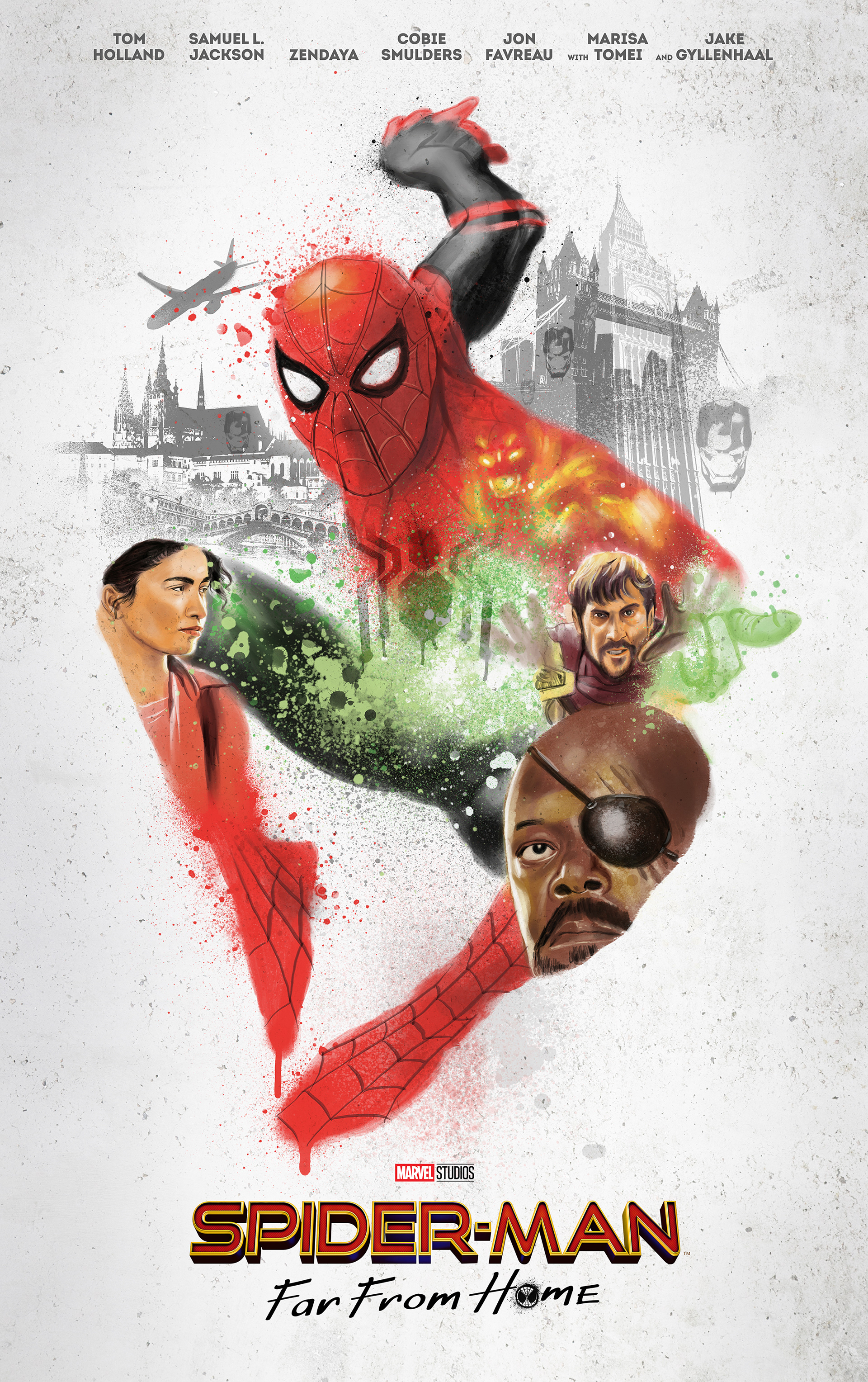 Poster Of Spiderman Far From Home Movie Wallpapers