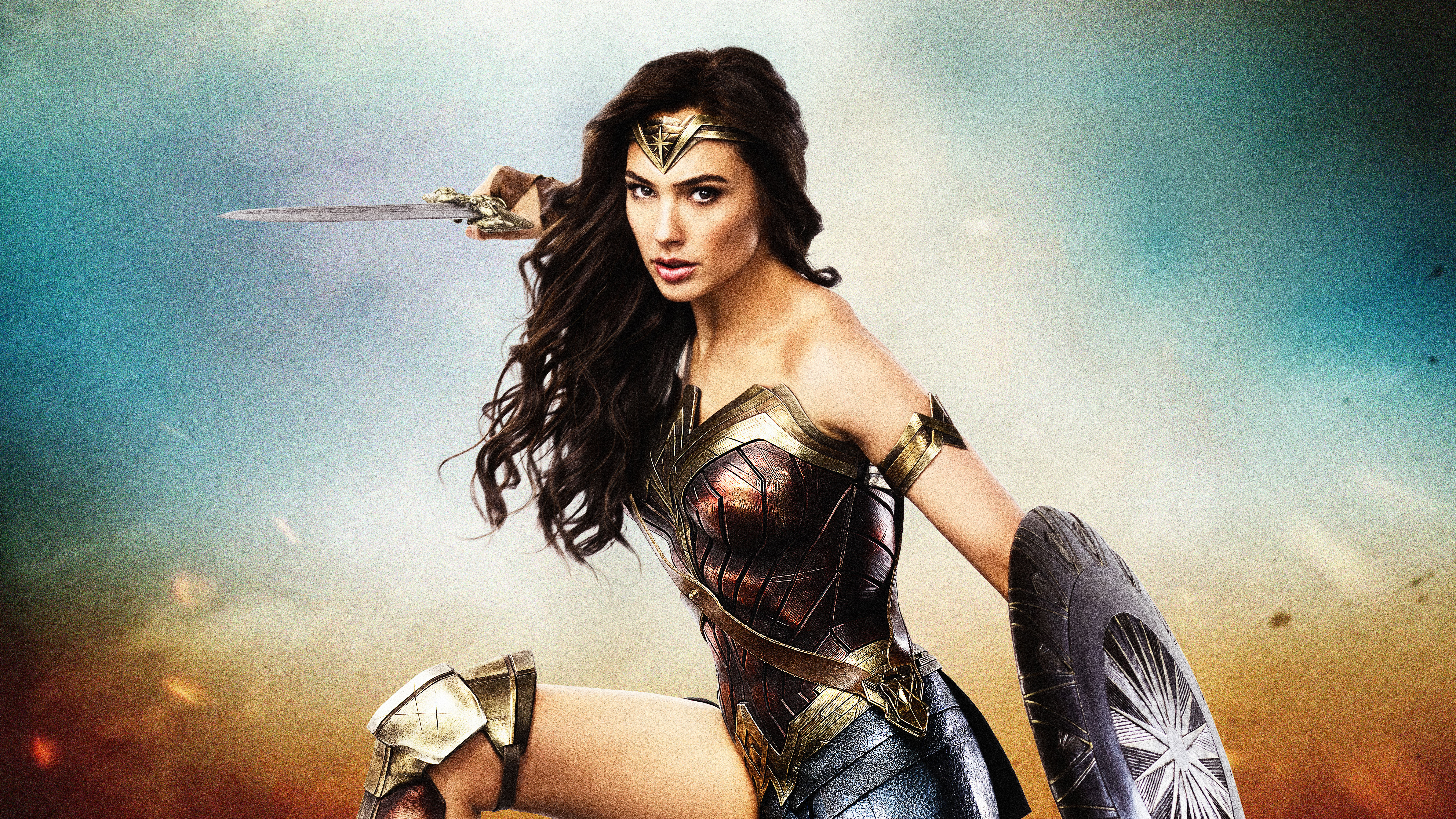 Poster Of Wonder Woman 4K Wallpapers