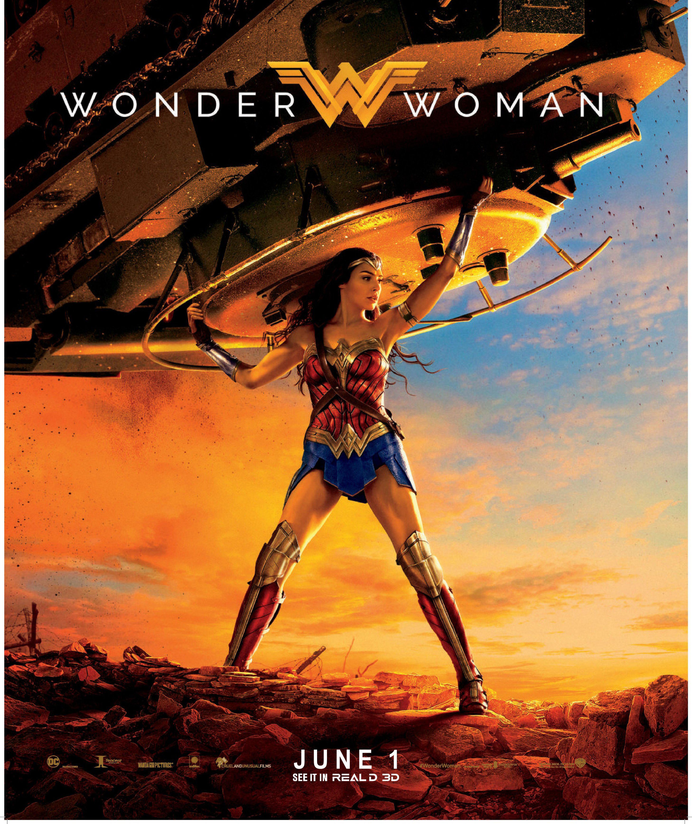 Poster Of Wonder Woman 4K Wallpapers