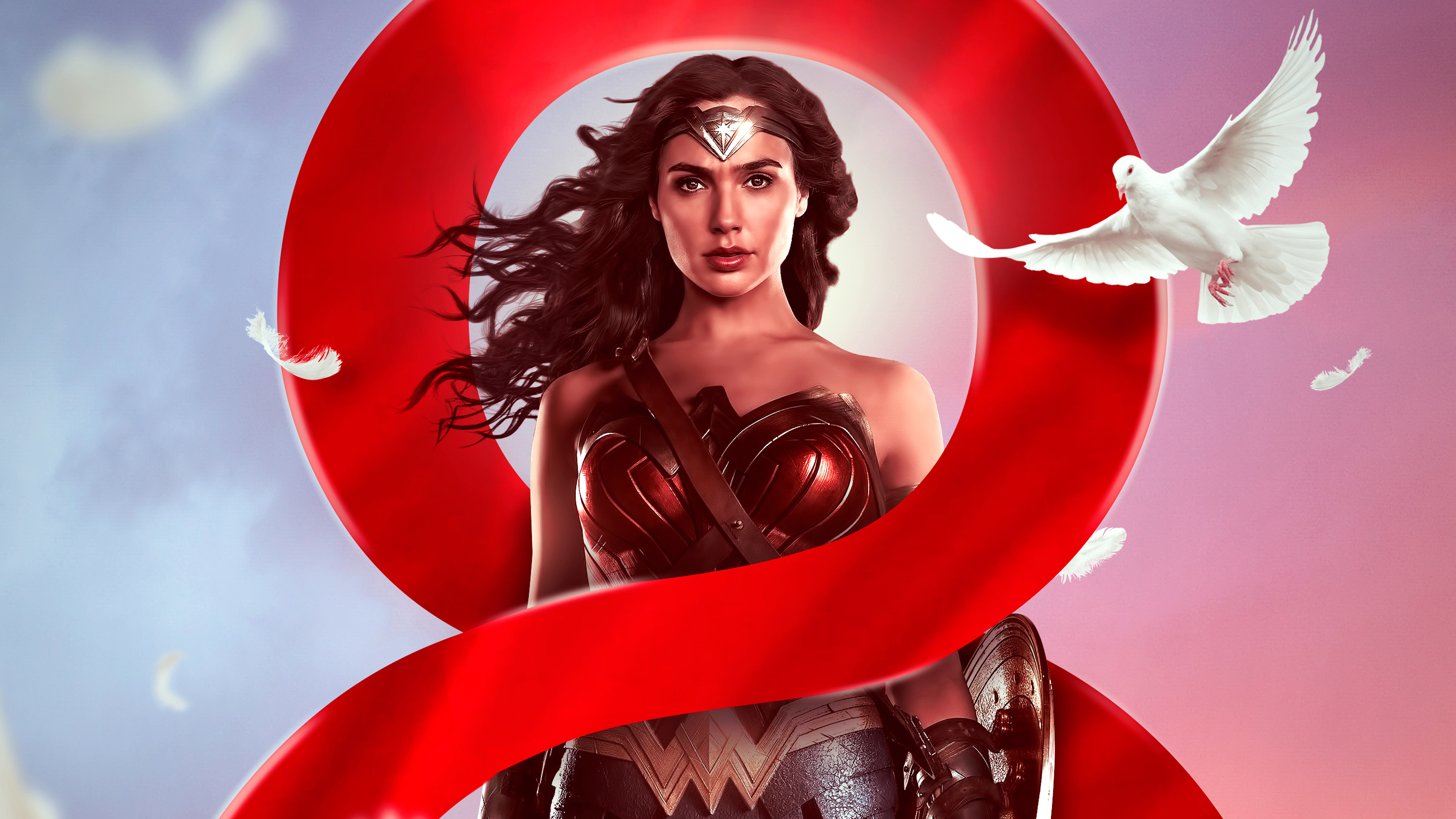 Poster Of Wonder Woman 4K Wallpapers