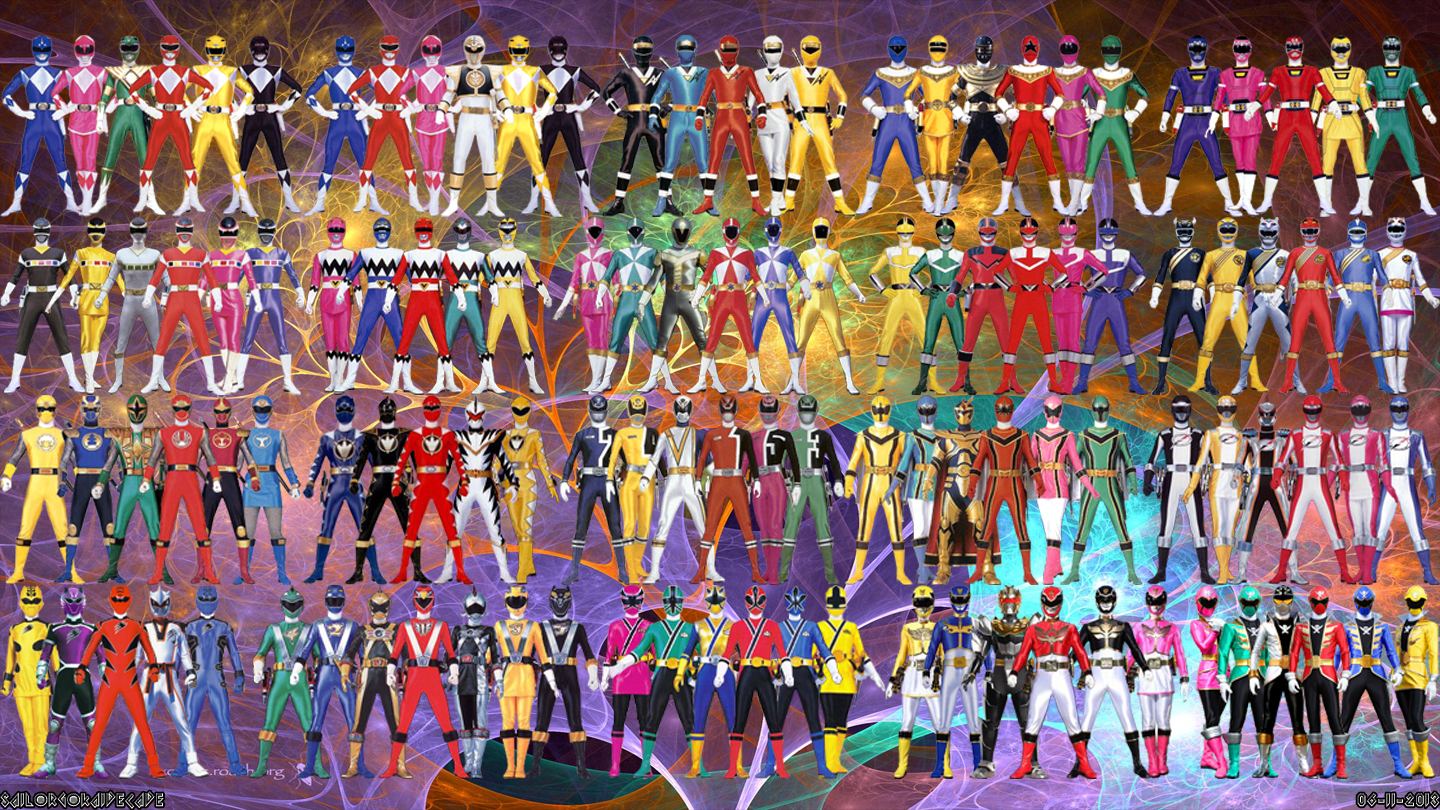 Power Rangers Team Wallpapers