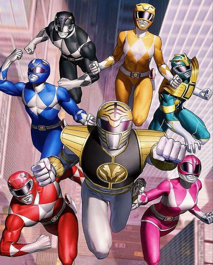 Power Rangers Team Wallpapers