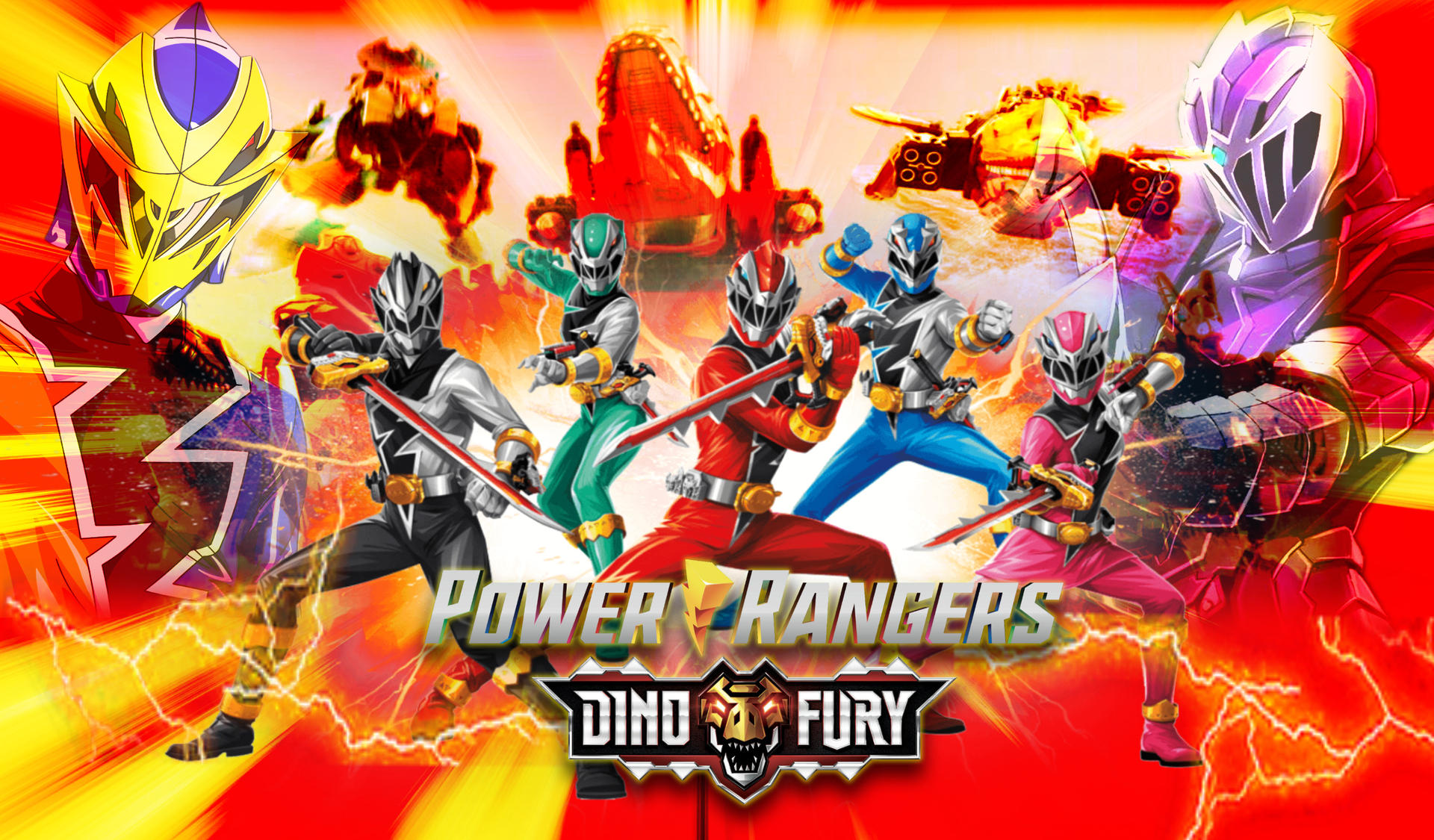 Power Rangers Team Wallpapers