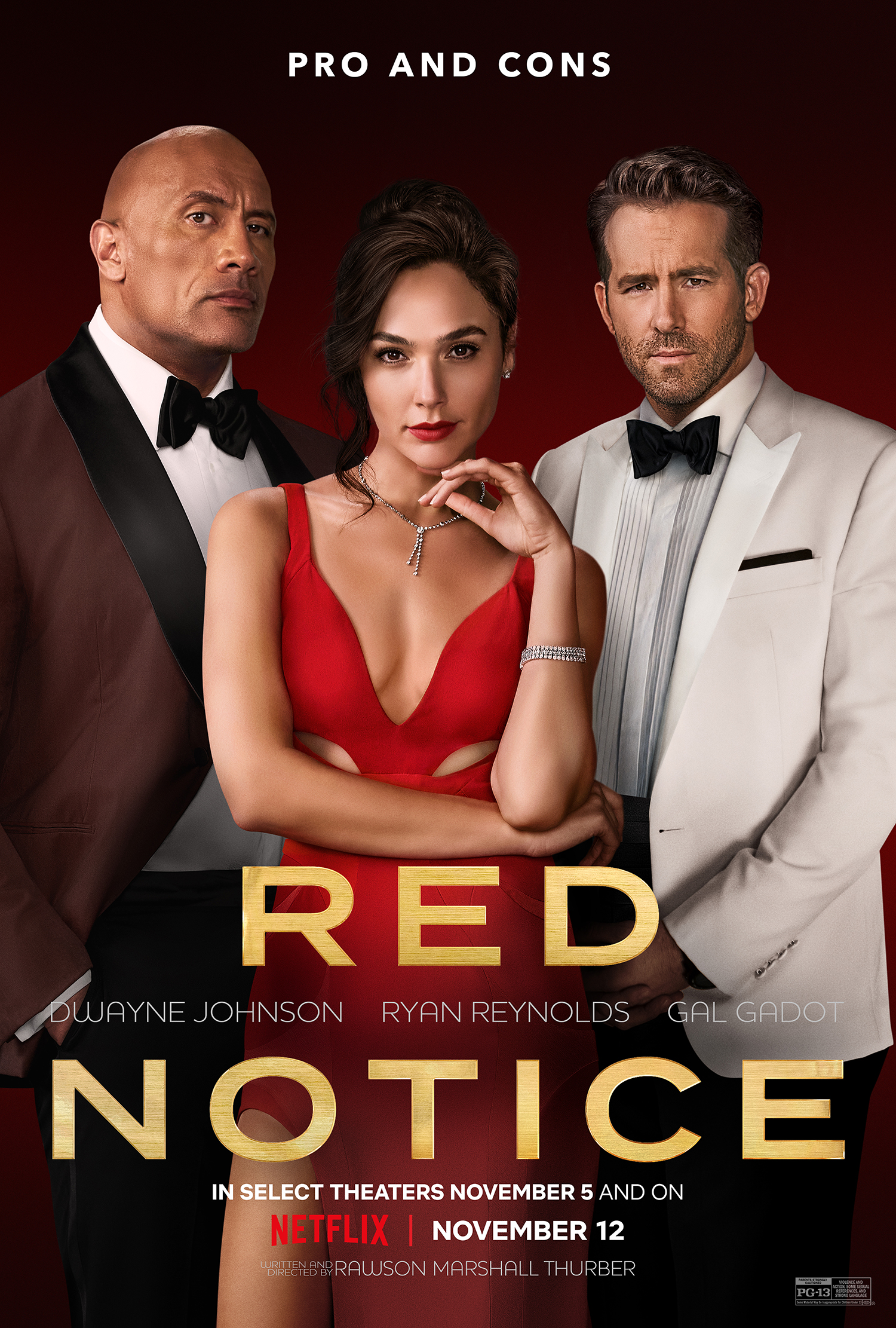 Red Notice Hd Movie Wallpapers