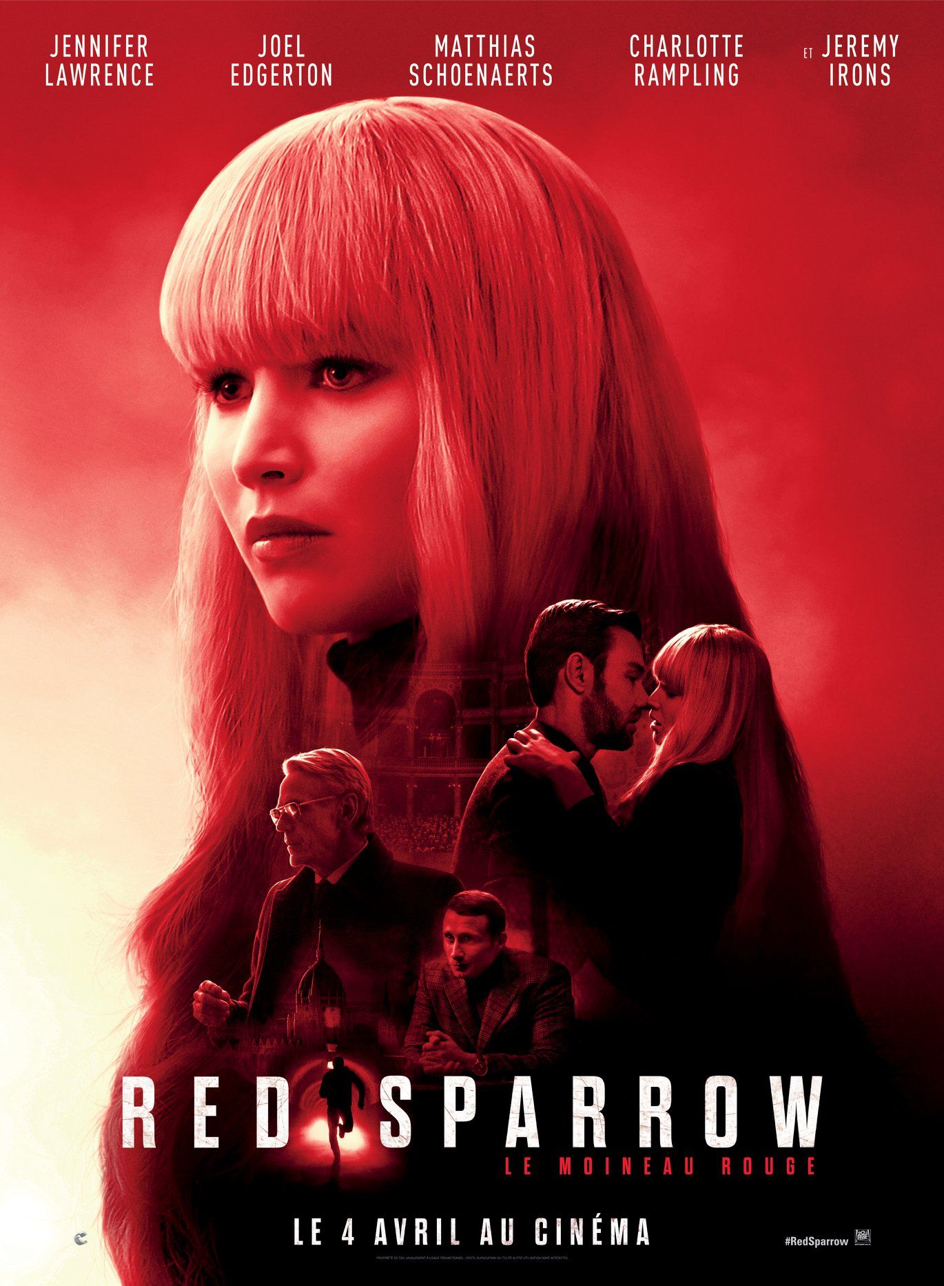 Red Sparrow Jennifer Lawrence Movie 2018 Wallpapers