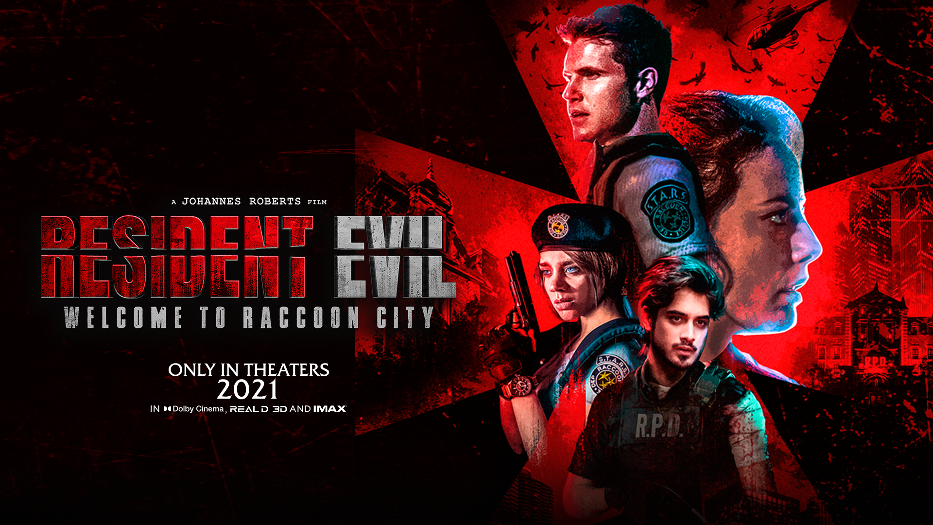 Resident Evil Welcome To Raccoon City Movie 2021 Wallpapers