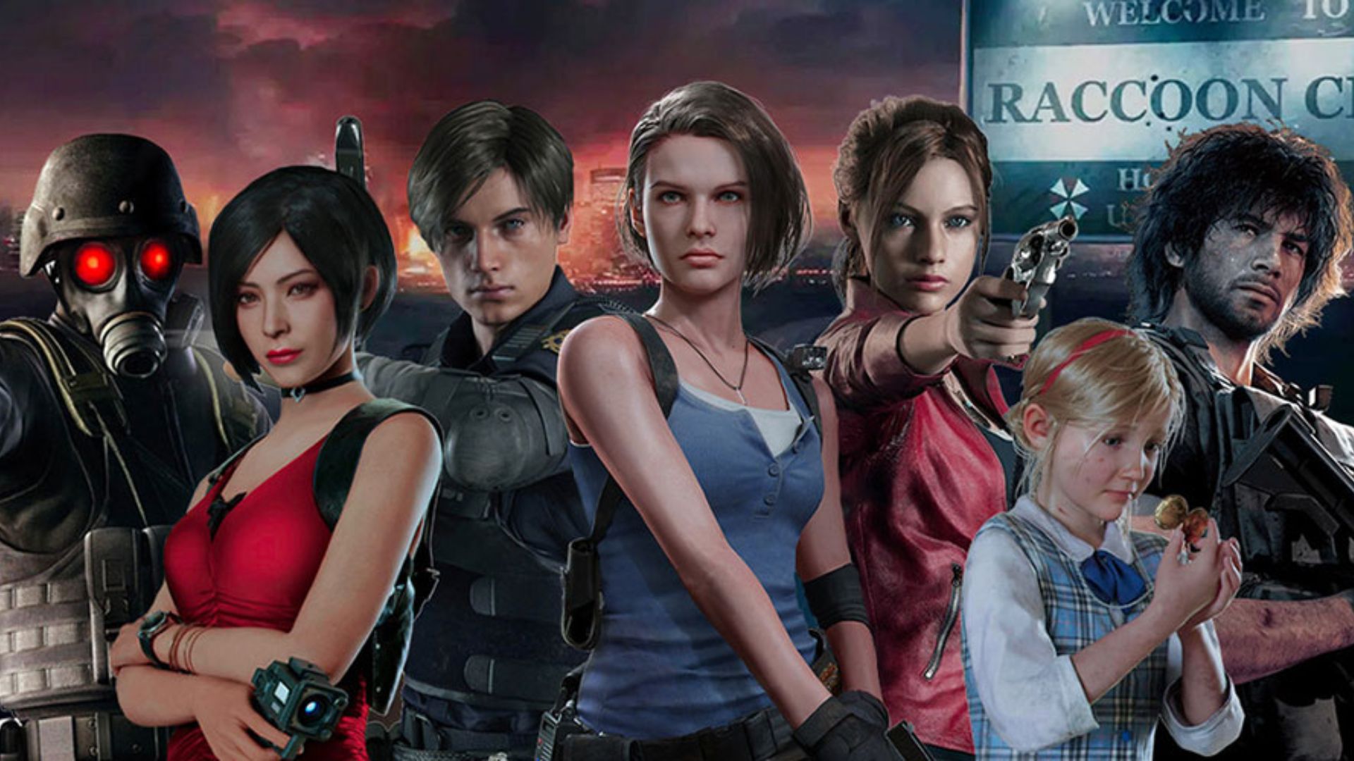 Resident Evil Welcome To Raccoon City Movie 2021 Wallpapers