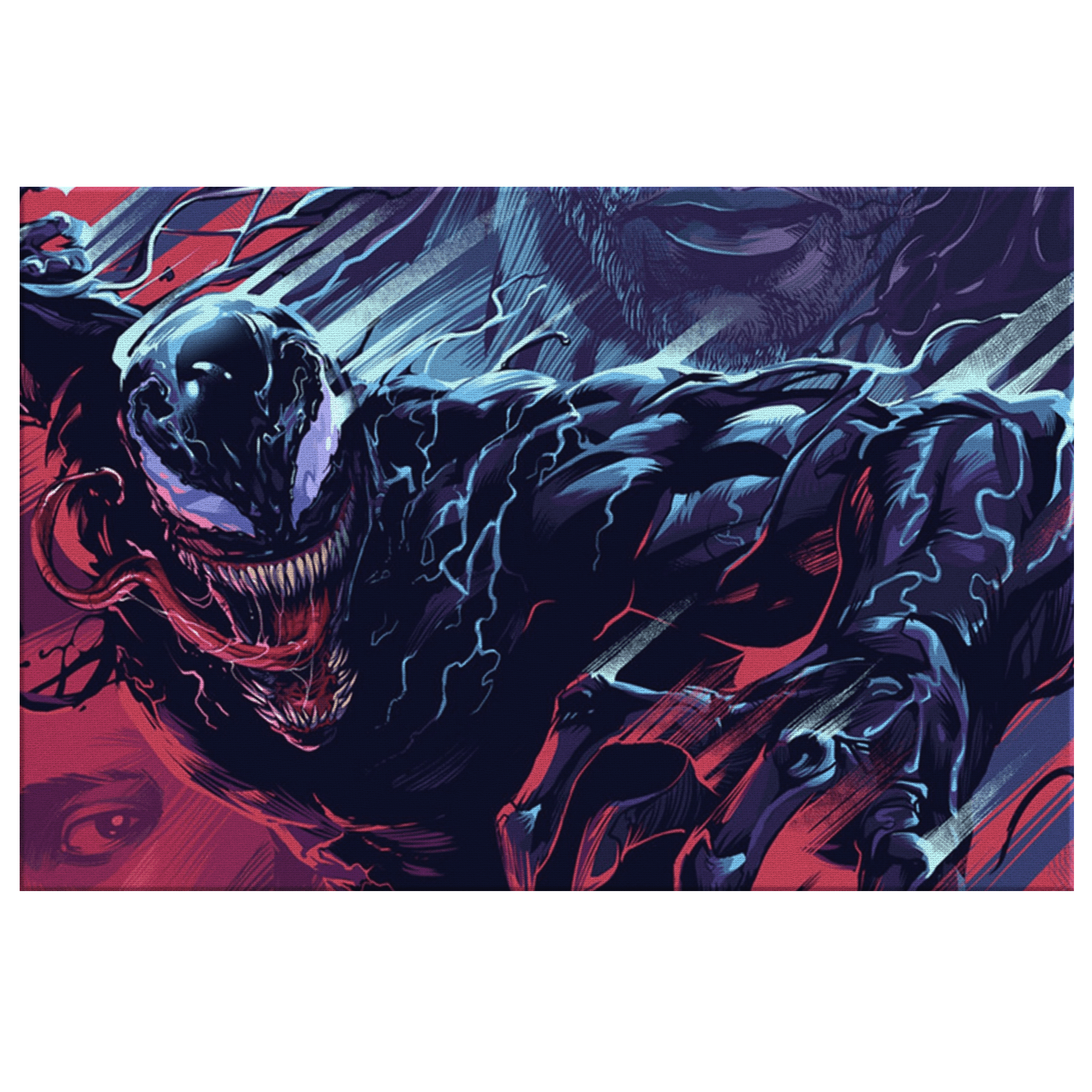 Retro Venom Art Wallpapers