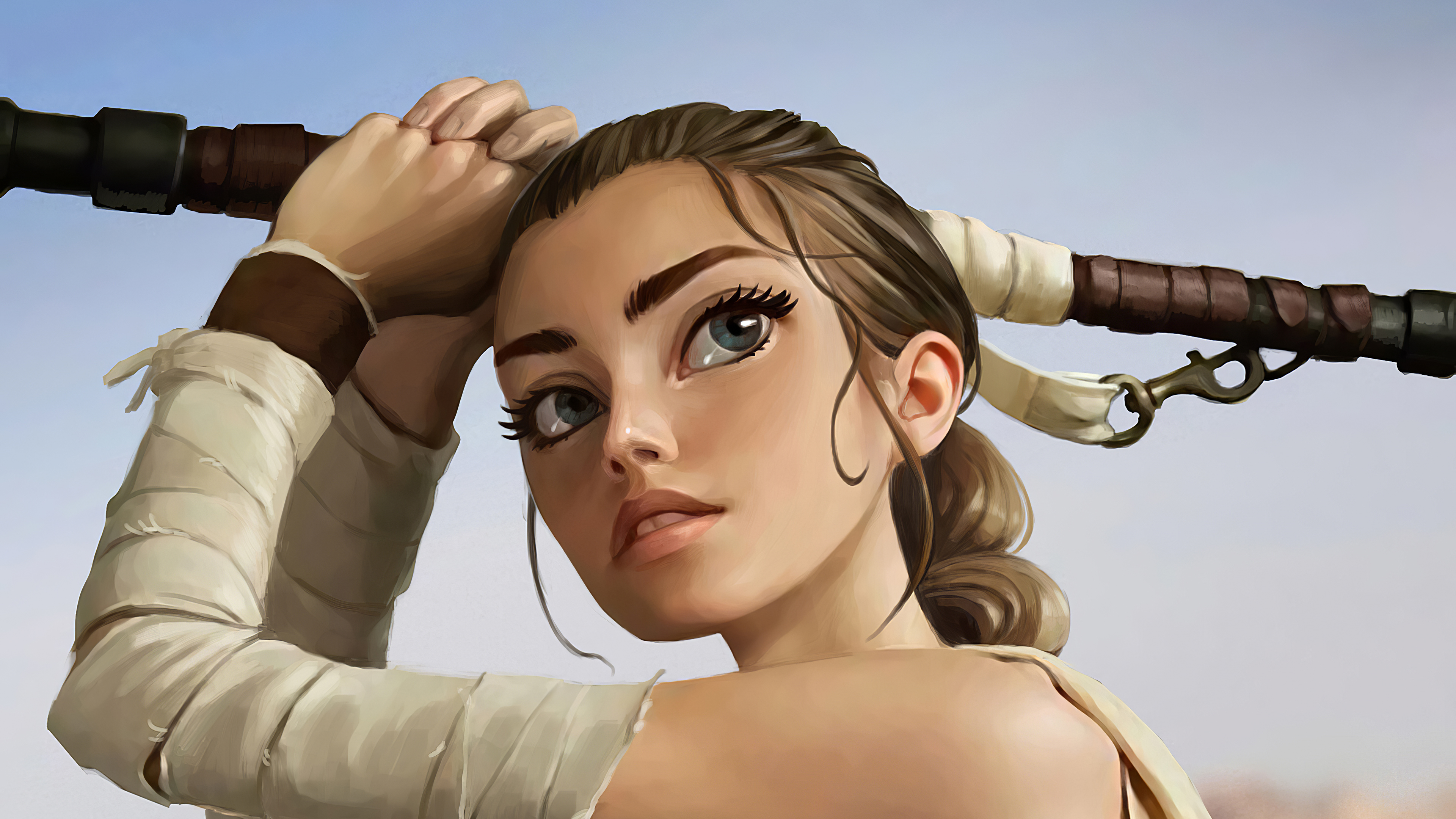 Rey Star Wars Artwork Wallpapers