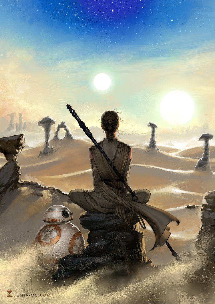 Rey Star Wars Artwork Wallpapers