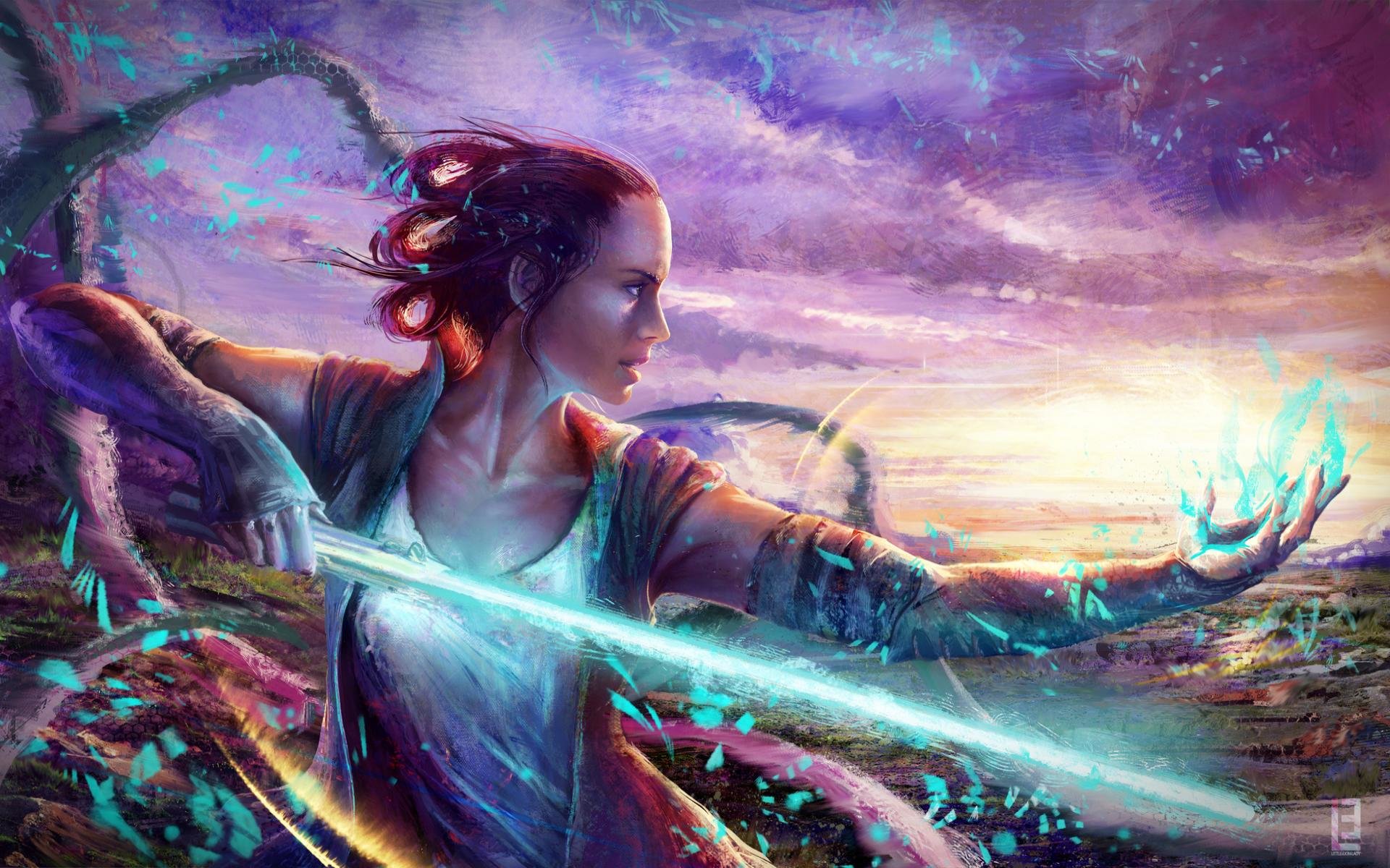 Rey Star Wars Artwork Wallpapers