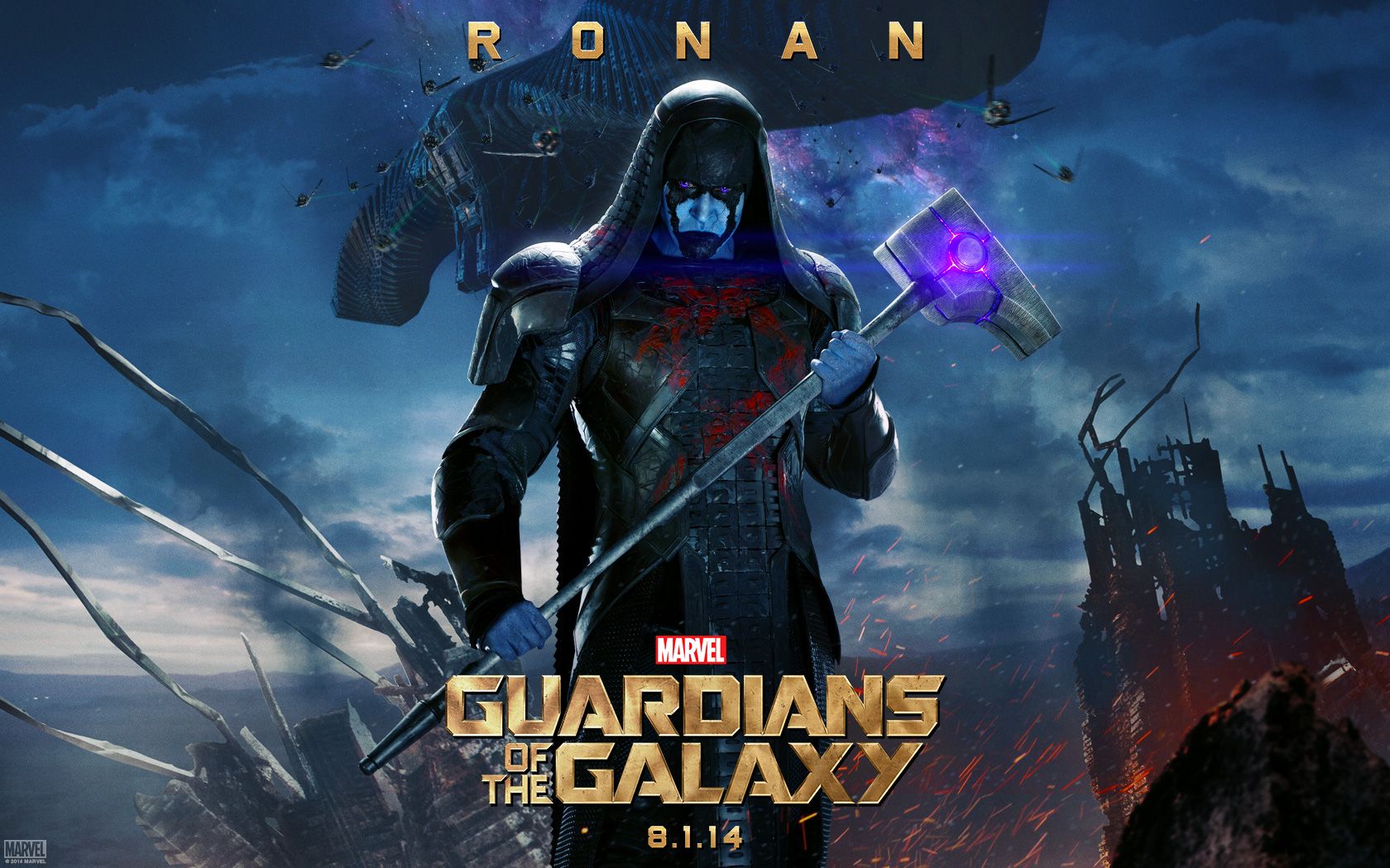 Ronan From Guardians Of The Galaxy Wallpapers