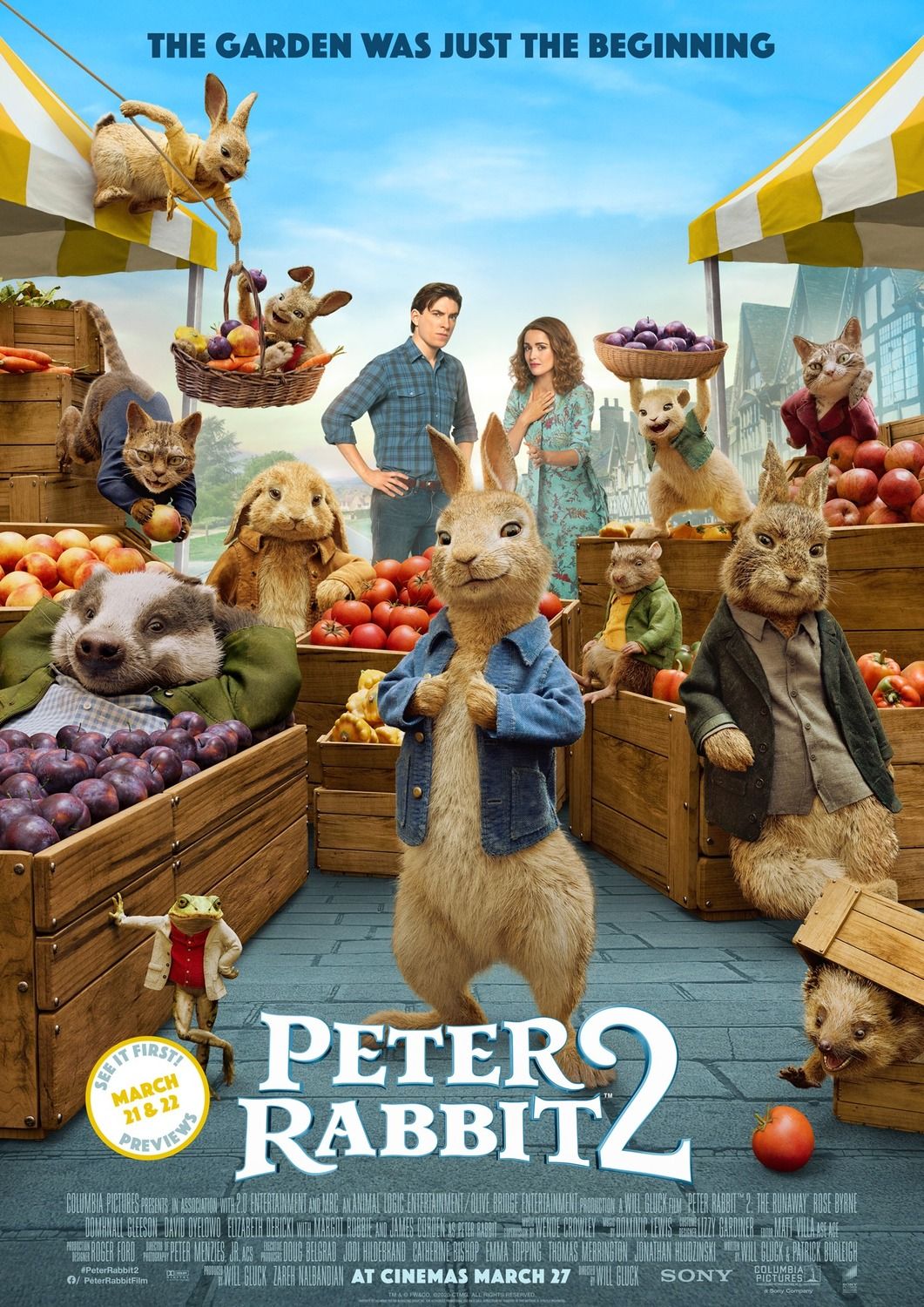 Rose Byrne In Peter Rabbit Movie Wallpapers