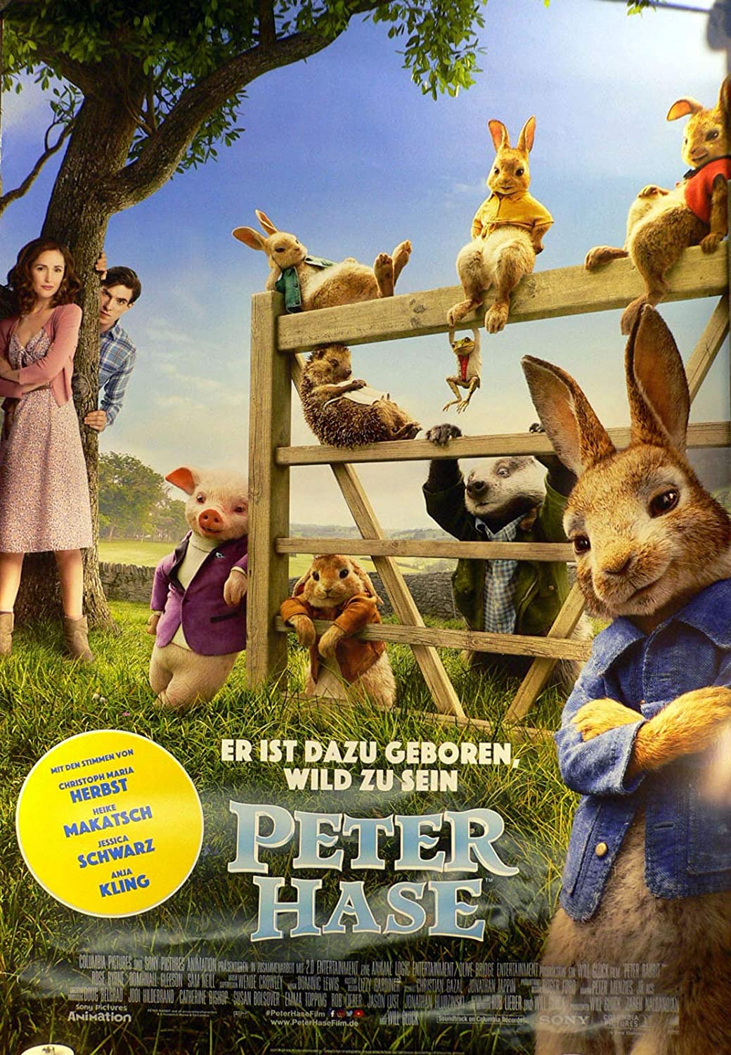 Rose Byrne In Peter Rabbit Movie Wallpapers