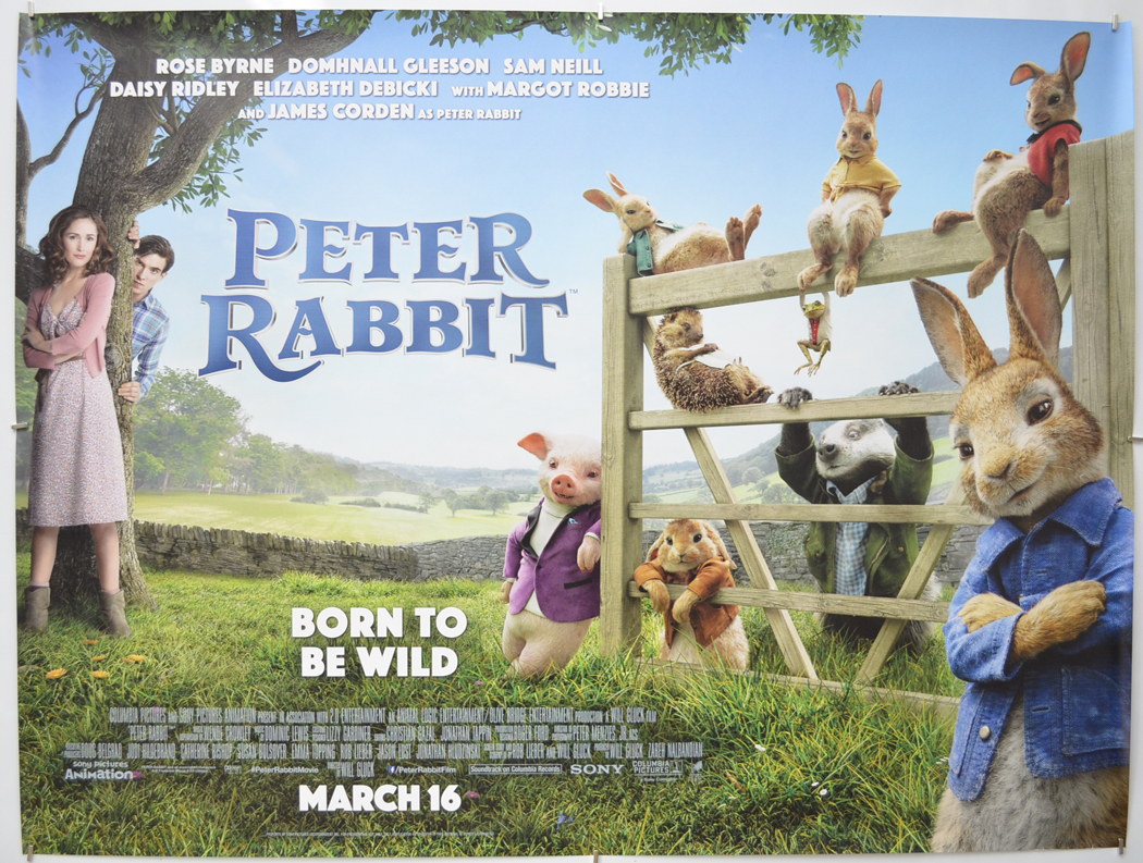 Rose Byrne In Peter Rabbit Movie Wallpapers