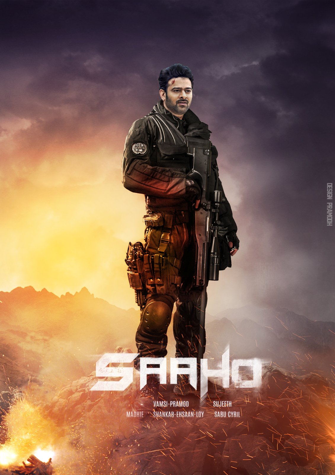 Saaho 2018 Movie Poster Wallpapers