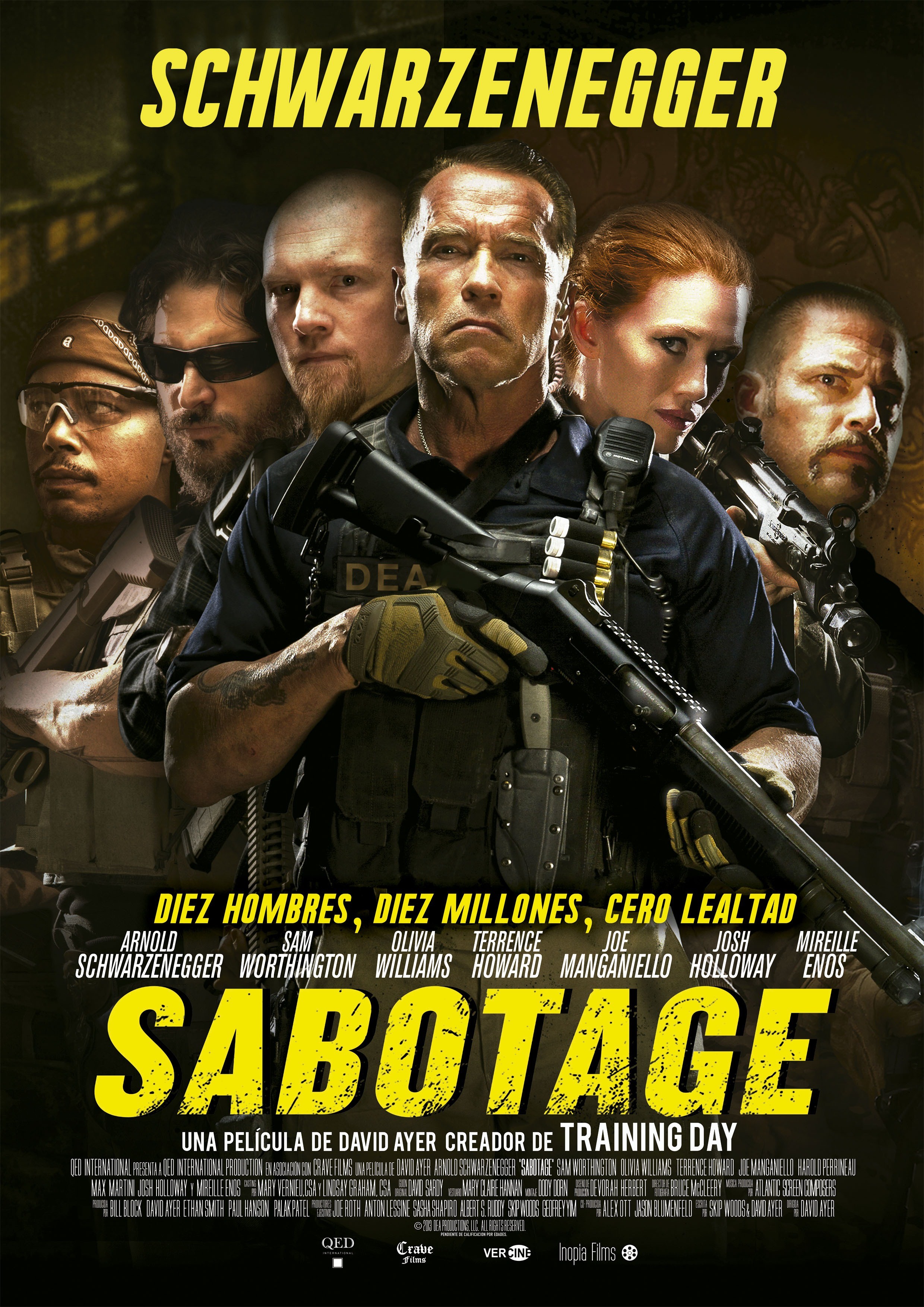 Sabotage (2014) Wallpapers