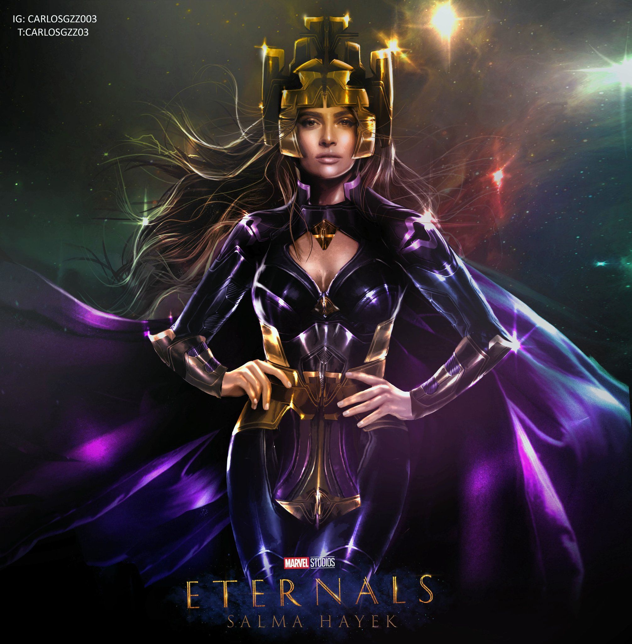 Salma Hayek As Ajak Eternals Movie Wallpapers