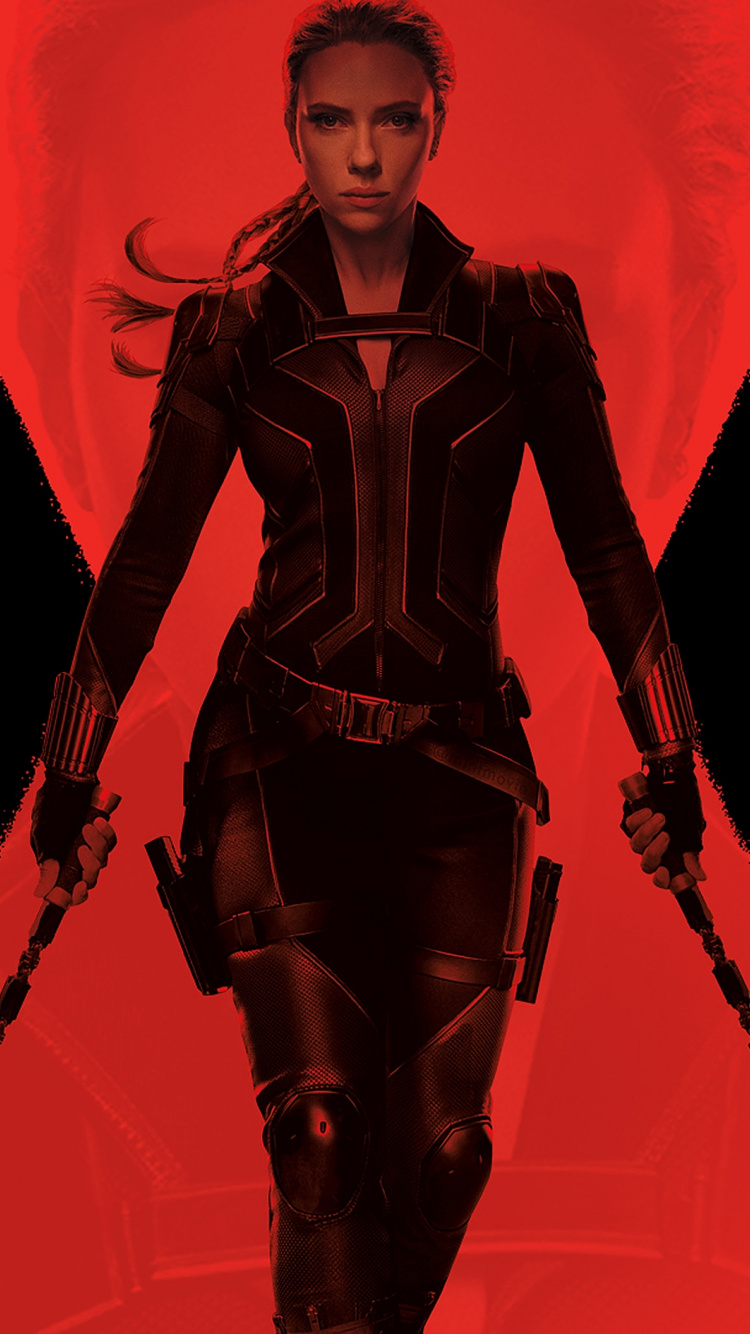 Scarlett Johansson Black Widow Movie Poster Wallpapers