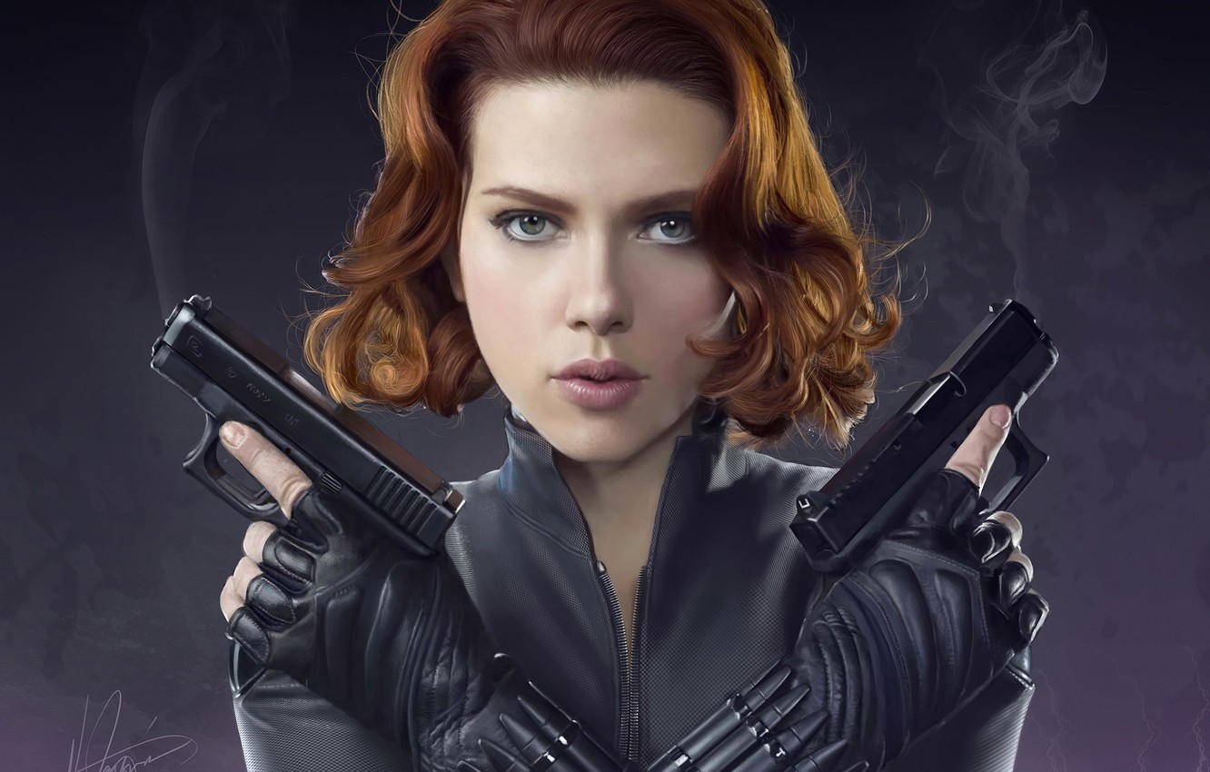 Scarlett Johansson In Black Widow Movie Wallpapers