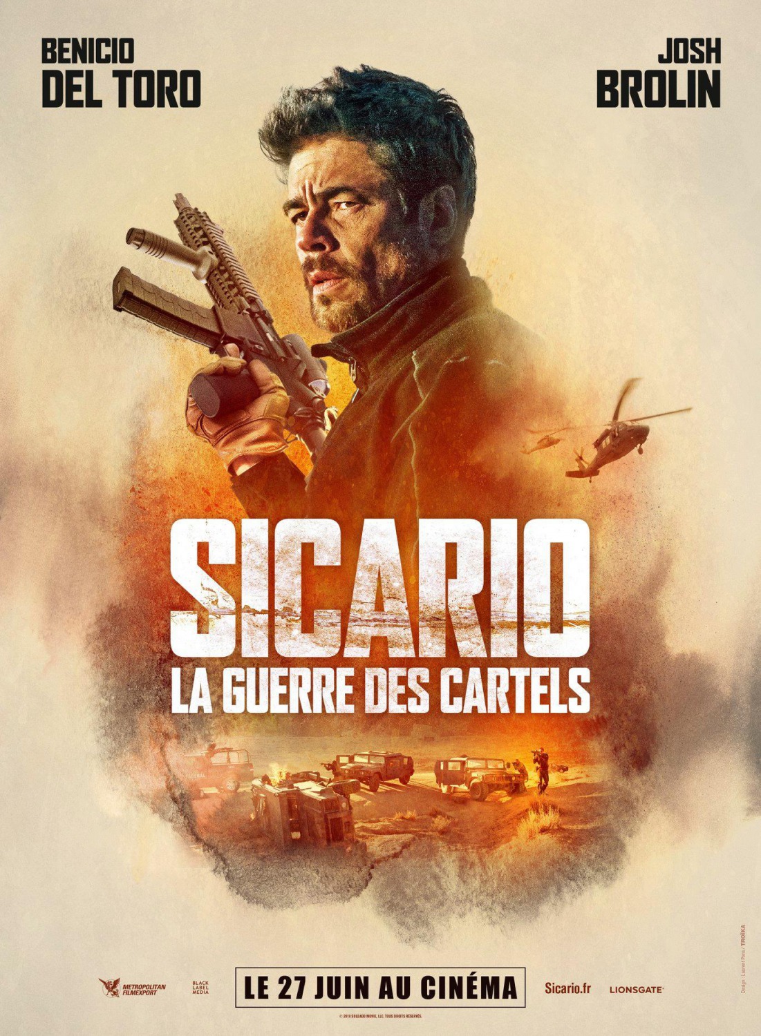 Sicario Day Of The Soldado Movie Poster 2018 Wallpapers