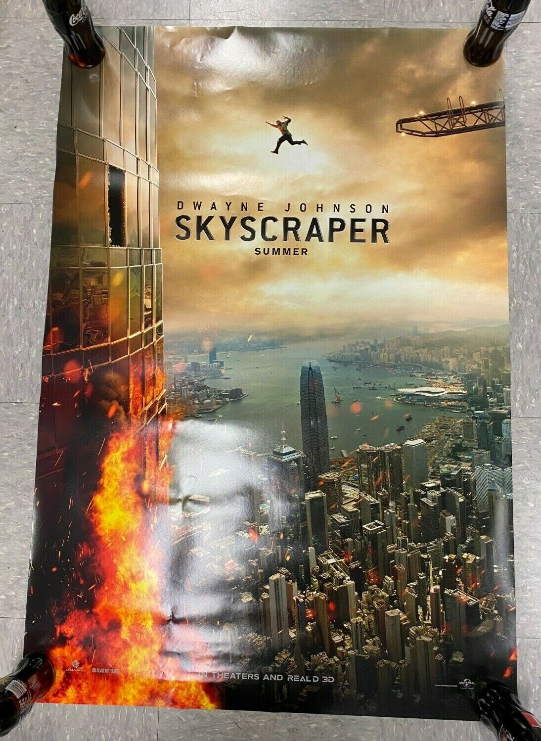 Skyscraper Dwayne Johnson 2018 Movie Wallpapers