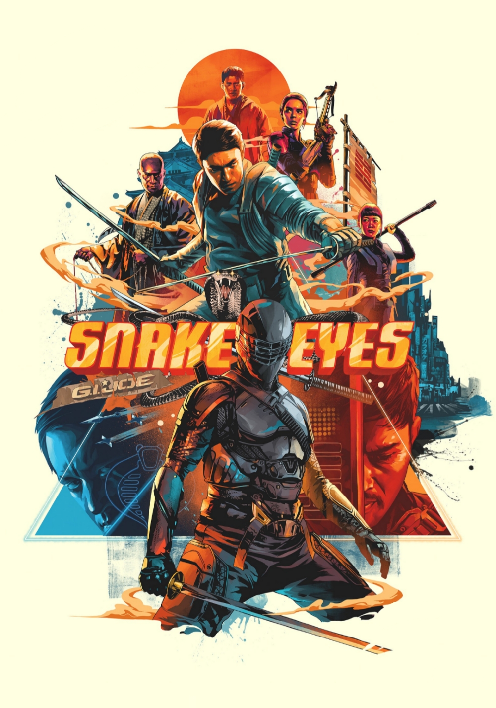 Snake Eyes: G.I. Joe Origins Wallpapers