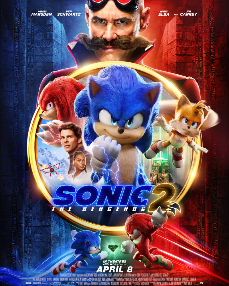 Sonic The Hedgehog 4K Movie Poster Wallpapers